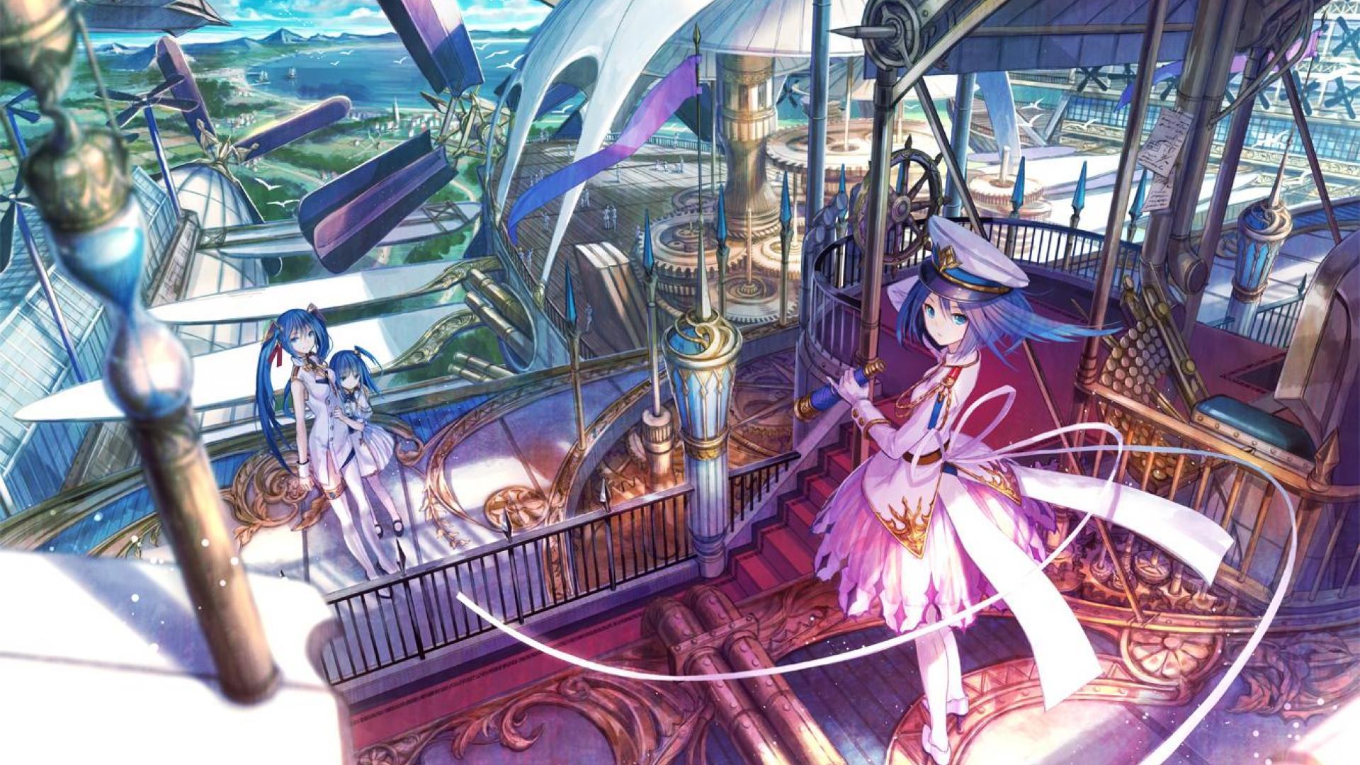 1920x1080 Steampunk Anime Wallpaper