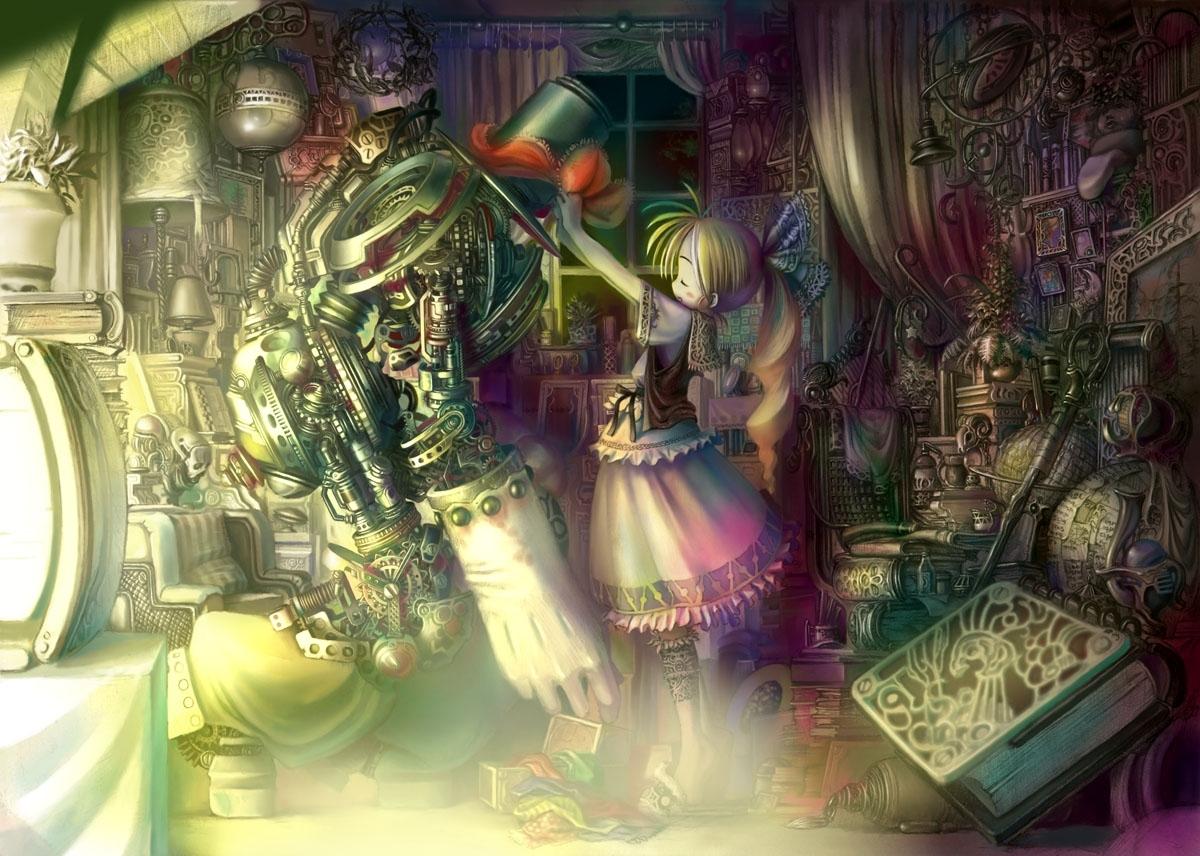 1200x856 Animated Steampunk Wallpaper