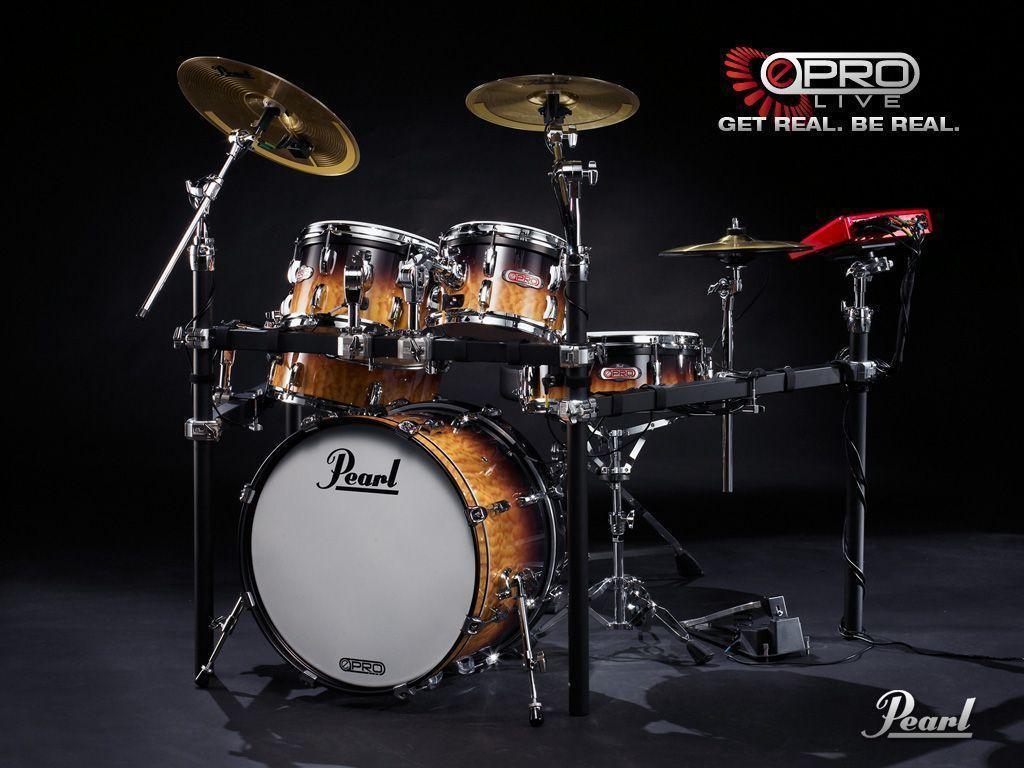 1024x768 Drum Kit Wallpaper