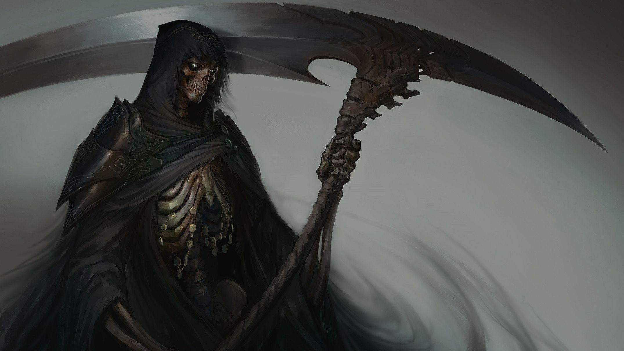 2150x1209 Dark Grim Reaper Wallpaper HD