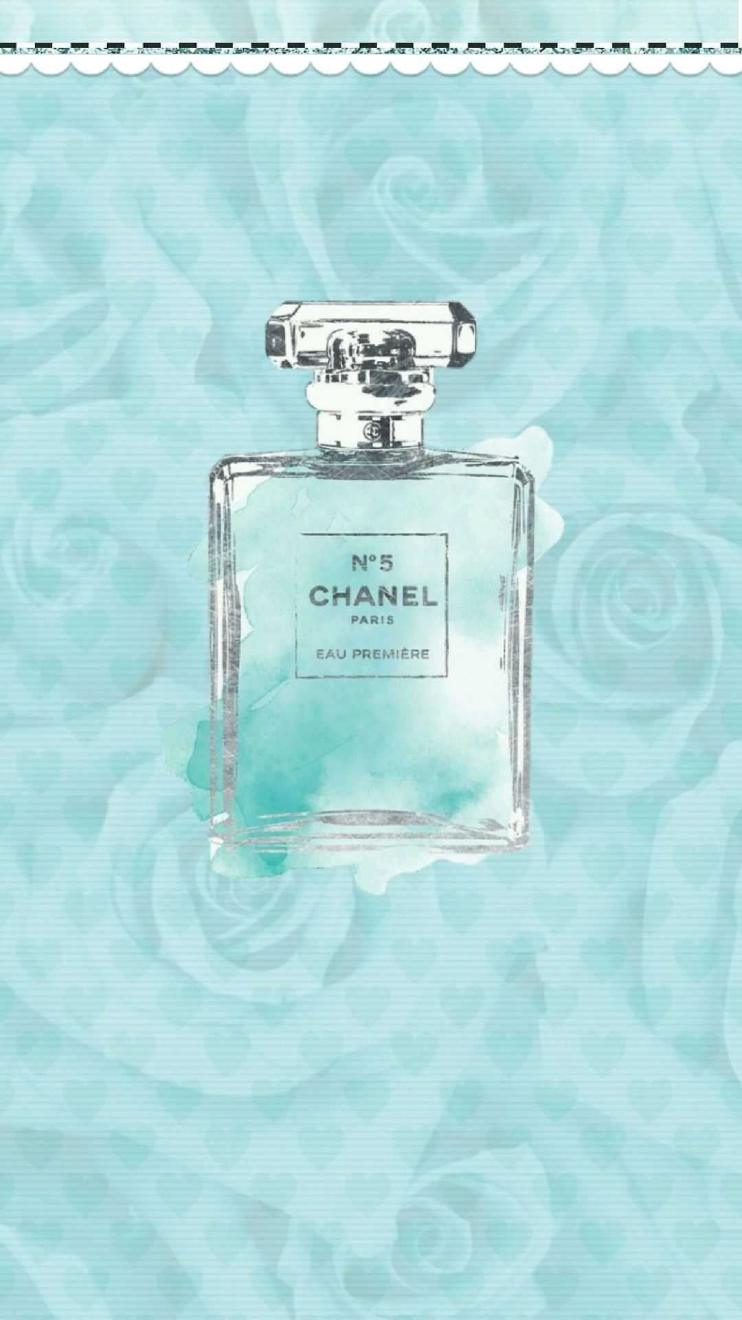 1080x1920 Blue Chanel Wallpaper Free HD Wallpaper