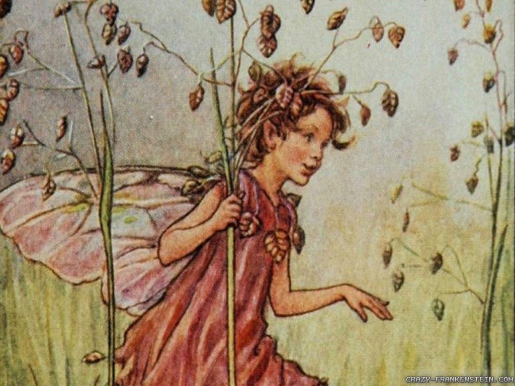 1024x768 Flower Fairies wallpaper