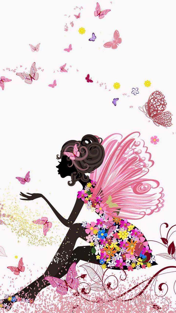 721x1280 Discover and share the most beautiful image from around the world. Fairy wallpaper, Butterfly wallpaper, Butterfly art