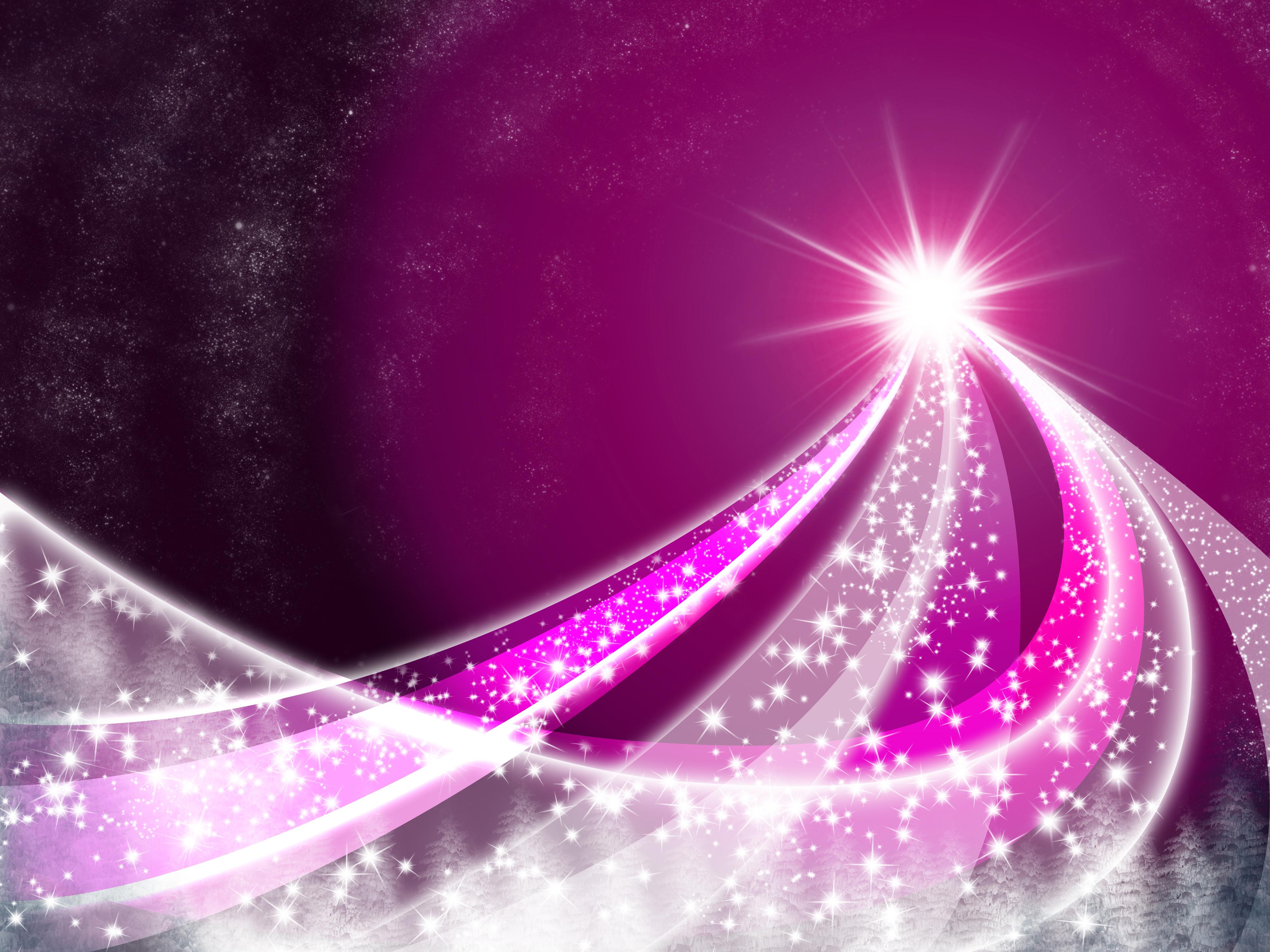 4000x3000 Purple Stars Wallpaper
