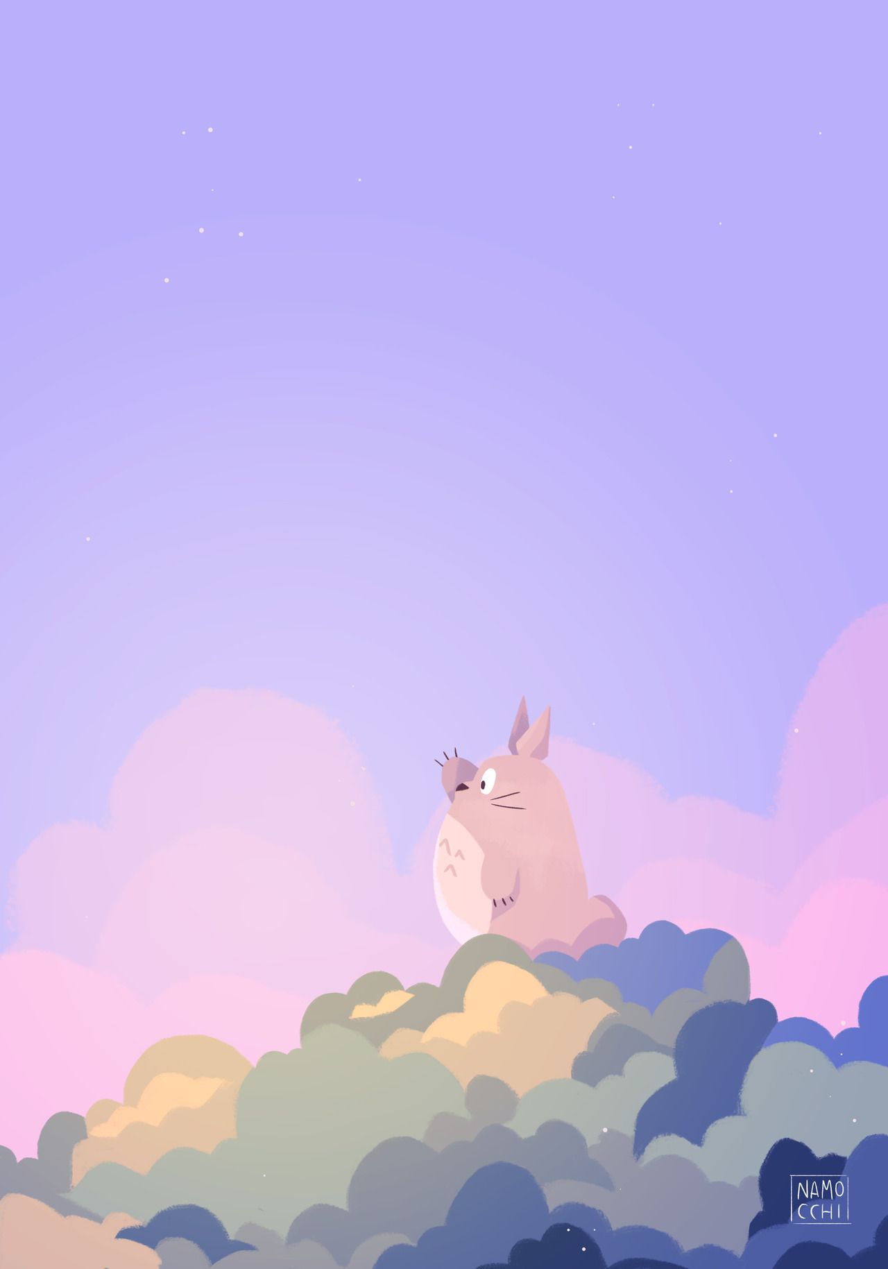 1280x1829 Ghibli Aesthetic Wallpaper