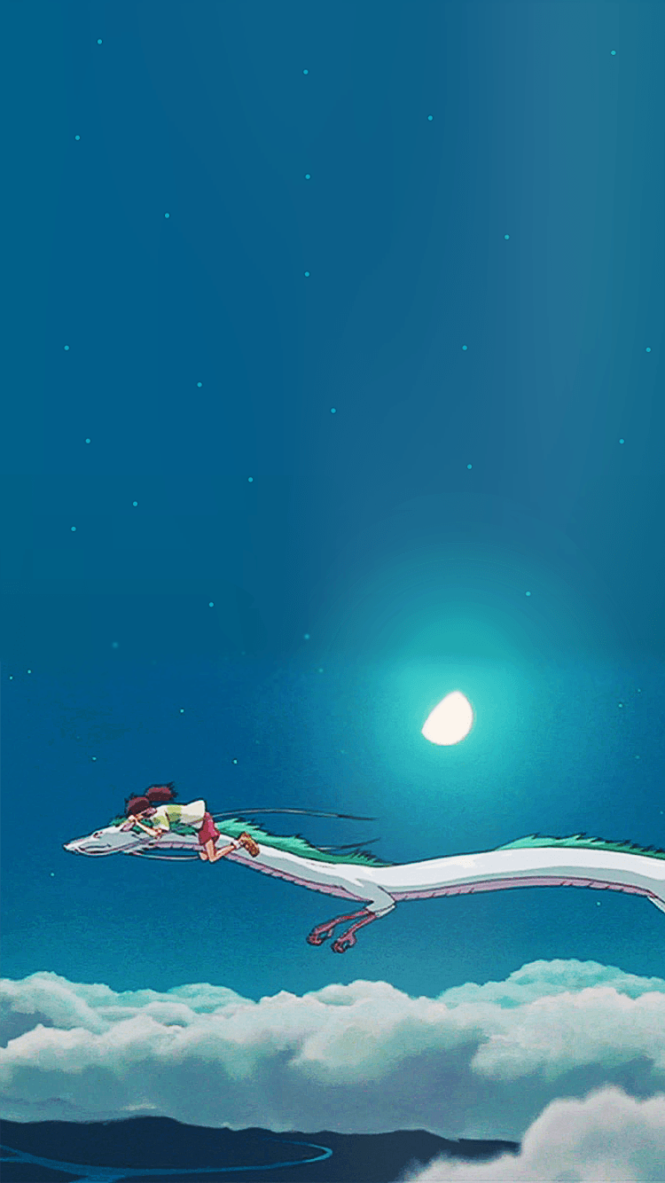 750x1334 Studio Ghibli Wallpaper