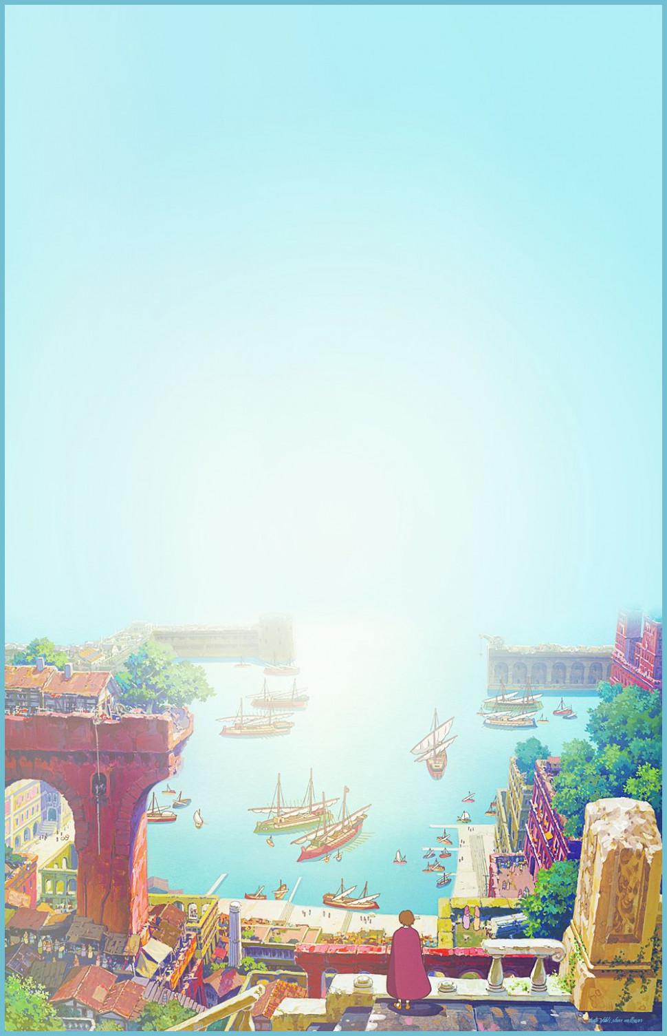 970x1505 Studio Ghibli Tales From Earthsea Phone Background Studio Ghibli Phone Wallpaper