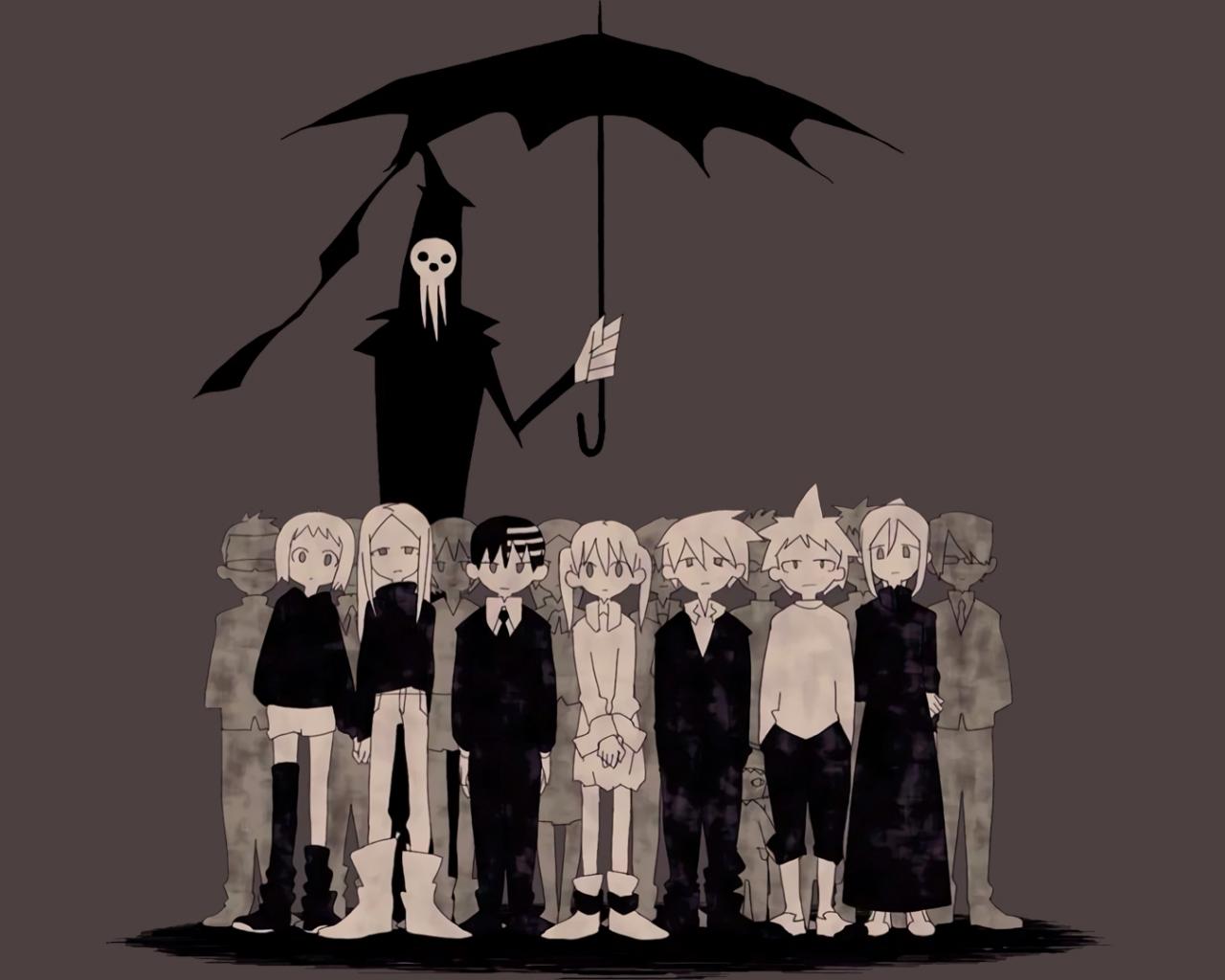 1280x1024 Desktop Wallpaper Soul Eater, Reaper Anime, HD Image, Picture, Background, Lzhsfm