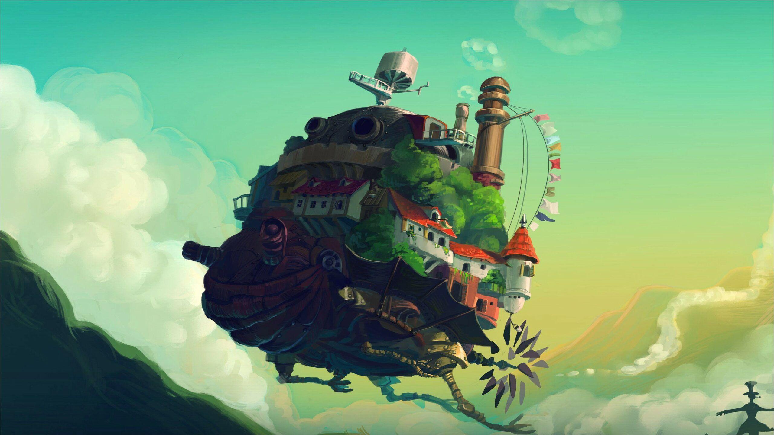 2560x1441 Studio Ghibli Wallpaper iPad Pro