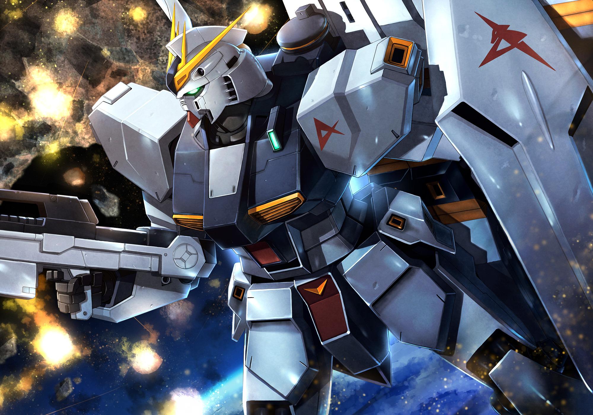 Nu Gundam Wallpapers Top Free Nu Gundam Backgrounds Wallpaperaccess