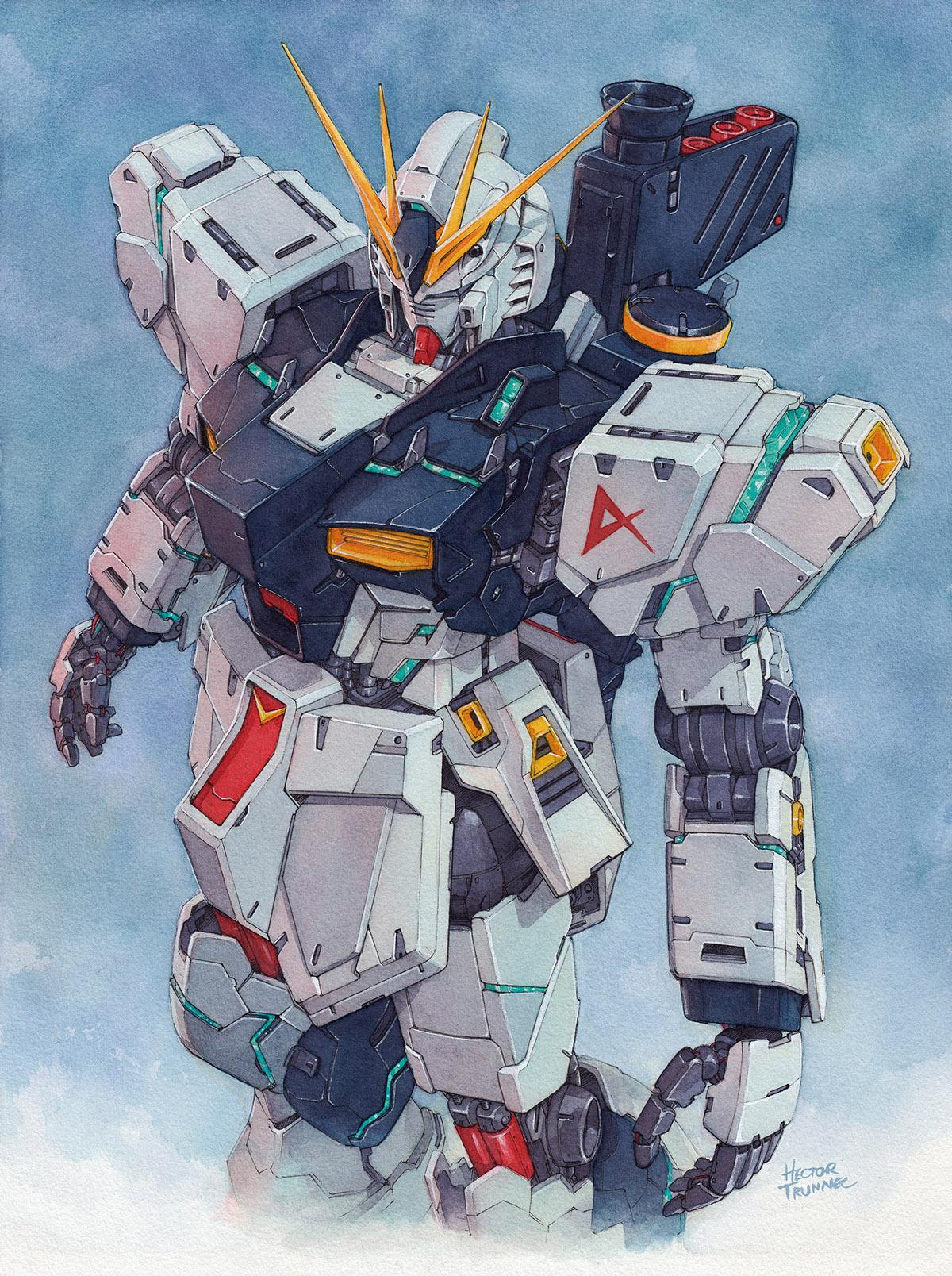 Nu Gundam Wallpapers Top Free Nu Gundam Backgrounds Wallpaperaccess