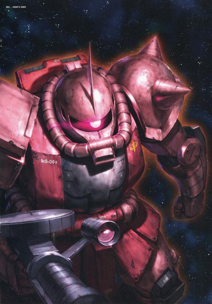 850x1215 Gundam Zaku 2 Wallpaper