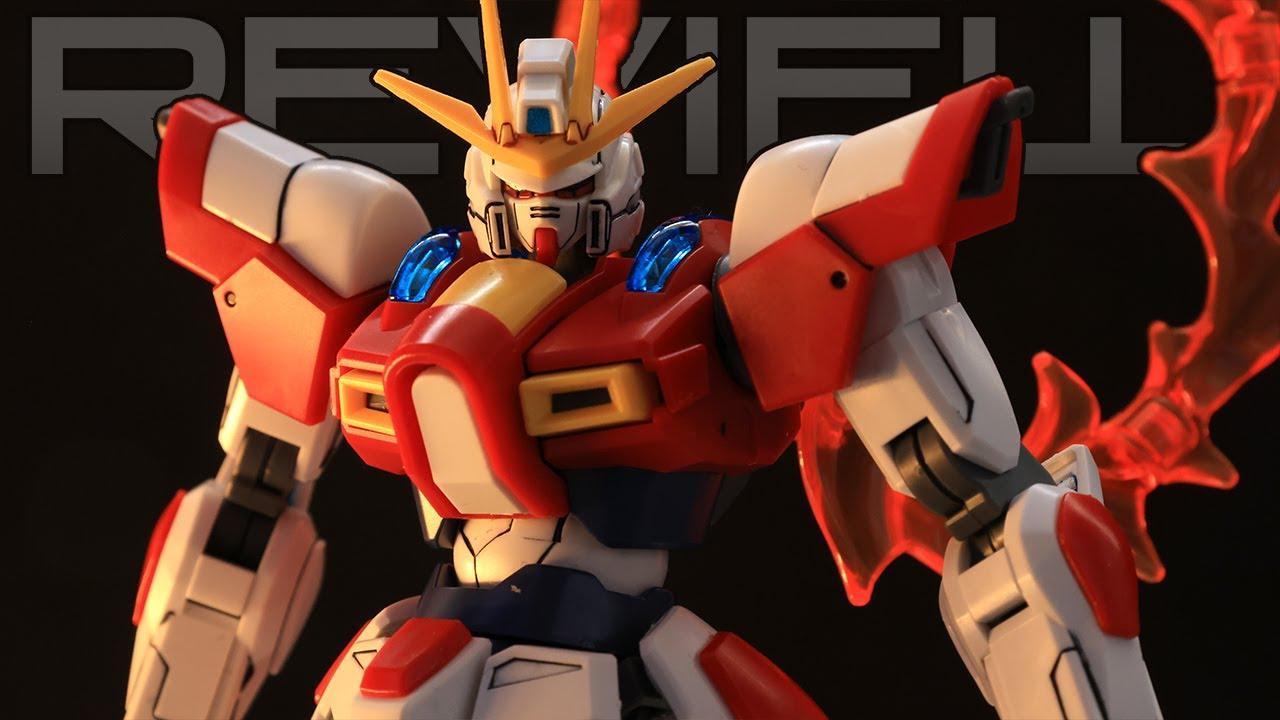 1280x720 HG Build Burning Gundam Review. GUNDAM BUILD FIGHTERS TRY