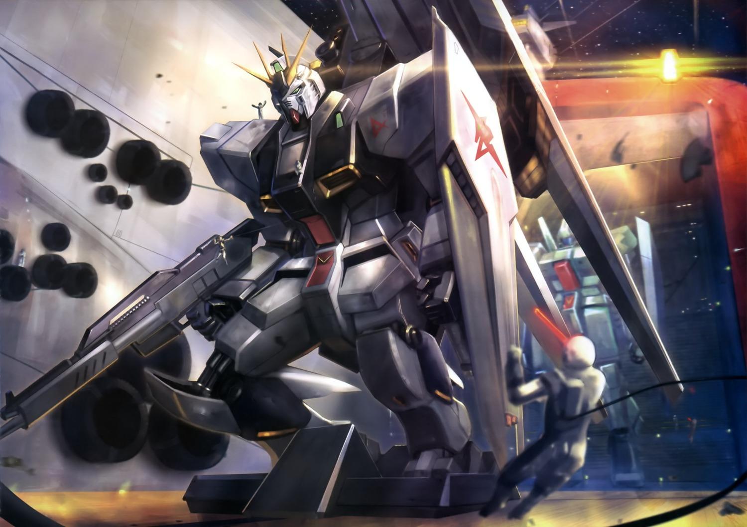 1500x1059 Char's Counterattack Gundam ν Gundam Jegan Nu Gundam Rx 93 Bodysuit Gun Mecha