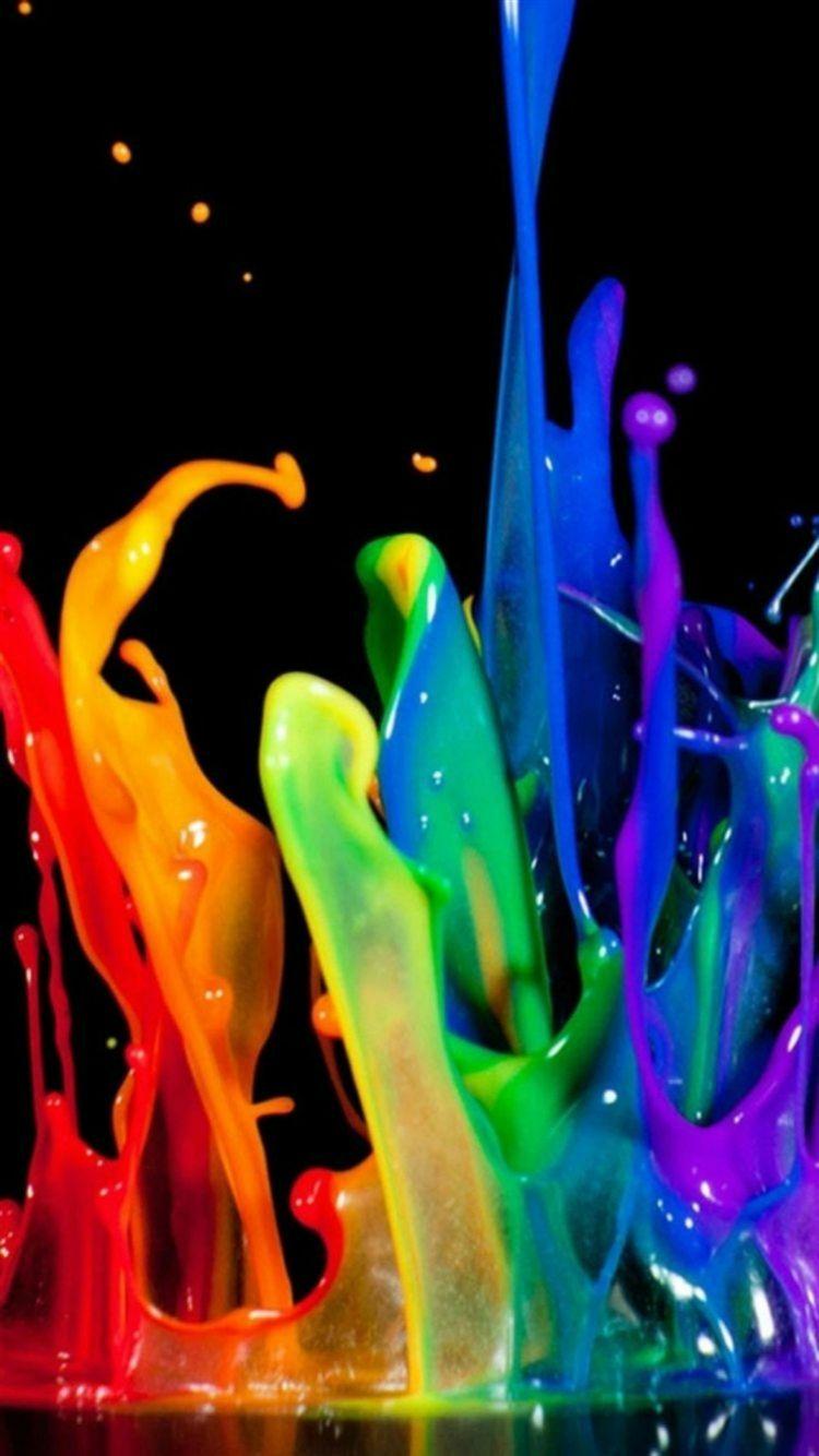 750x1334 Android Abstract Dance Wallpaper