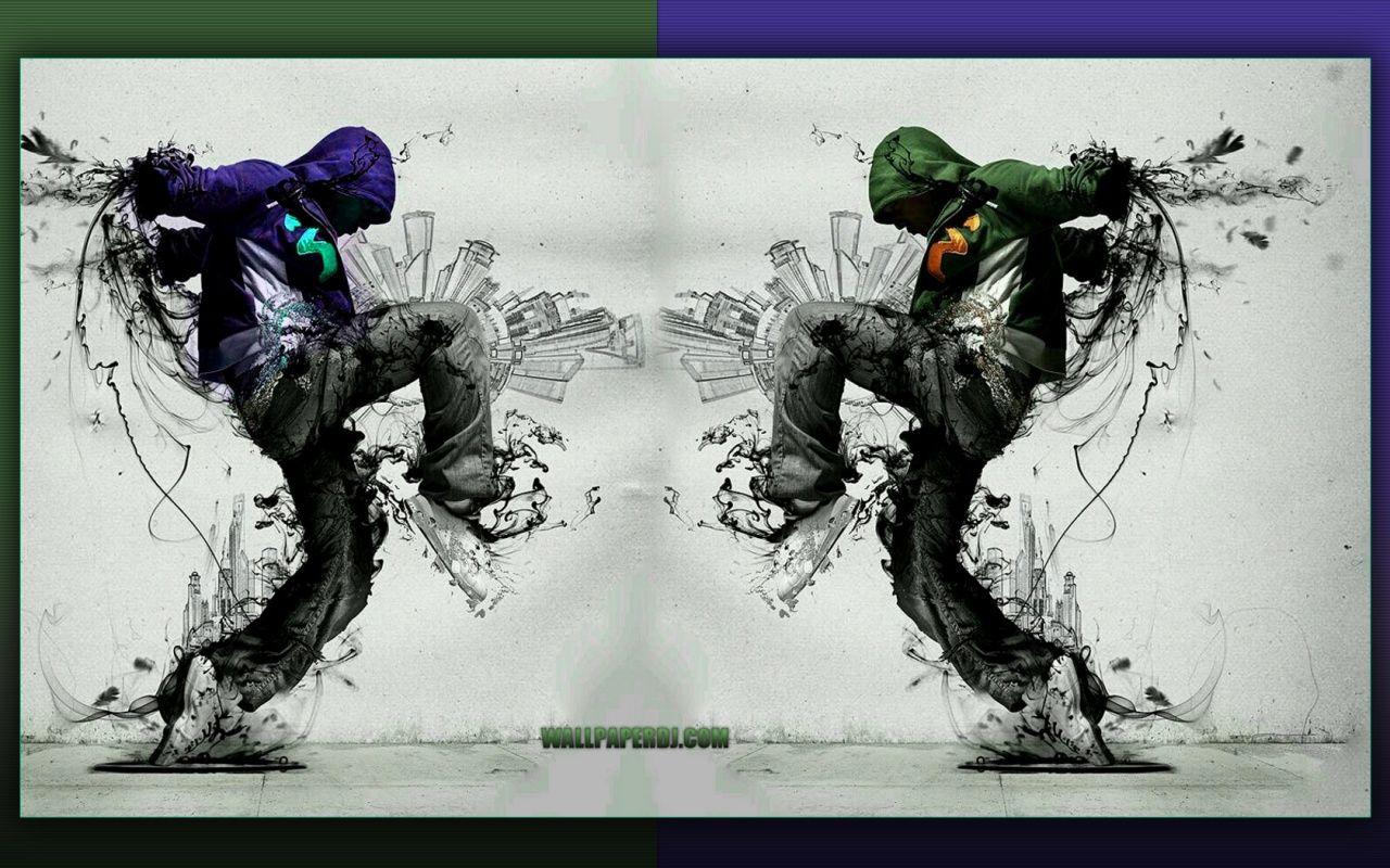 1280x800 Street dance fight artistic interpretation of a well known dancer photo. Dance wallpaper, Hip hop wallpaper, Music wallpaper