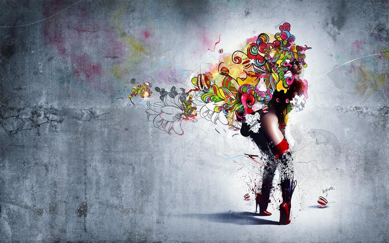 1280x800 Dance is color wallpaper, music and dance wallpaper