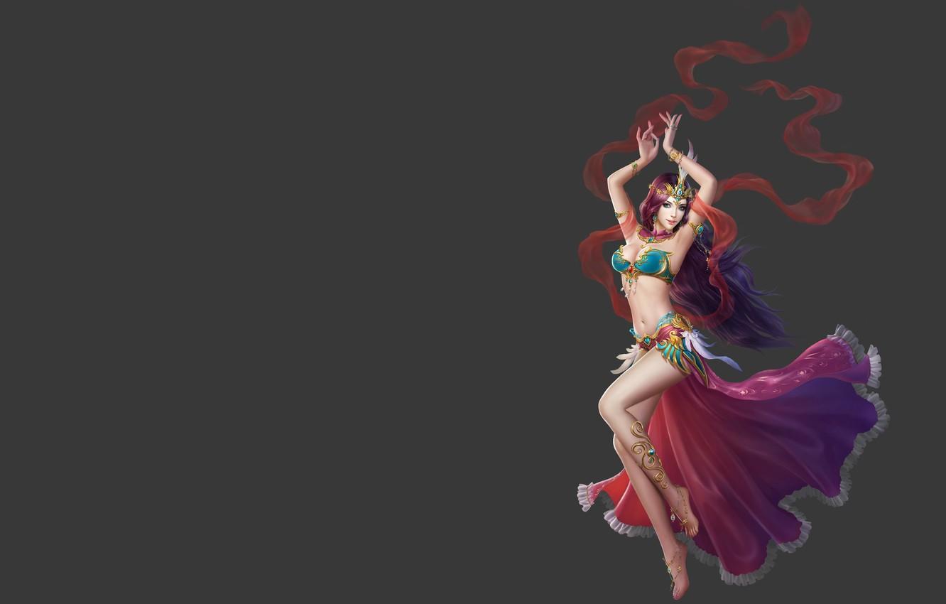 1332x850 Wallpaper girl, the game, dance, fantasy, art, costume design image for desktop, section сэйнэн