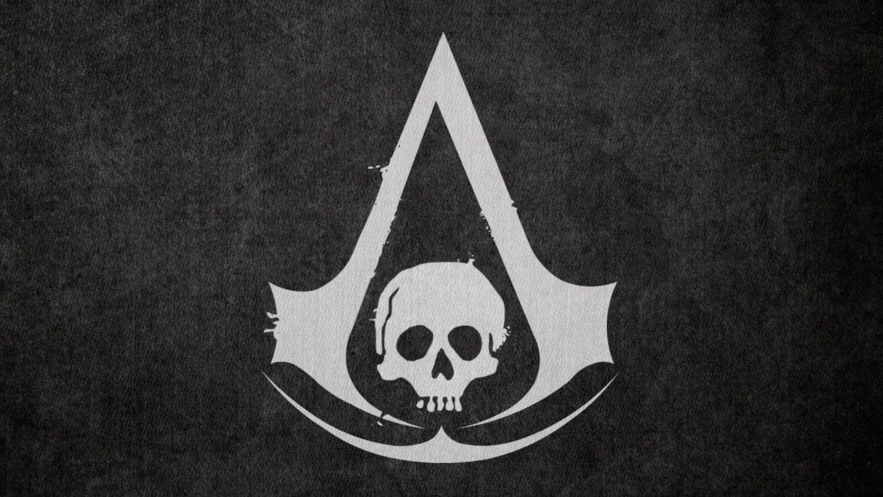 1244x700 Video games Assassins Creed pirate flag Assassins Creed 4: Black
