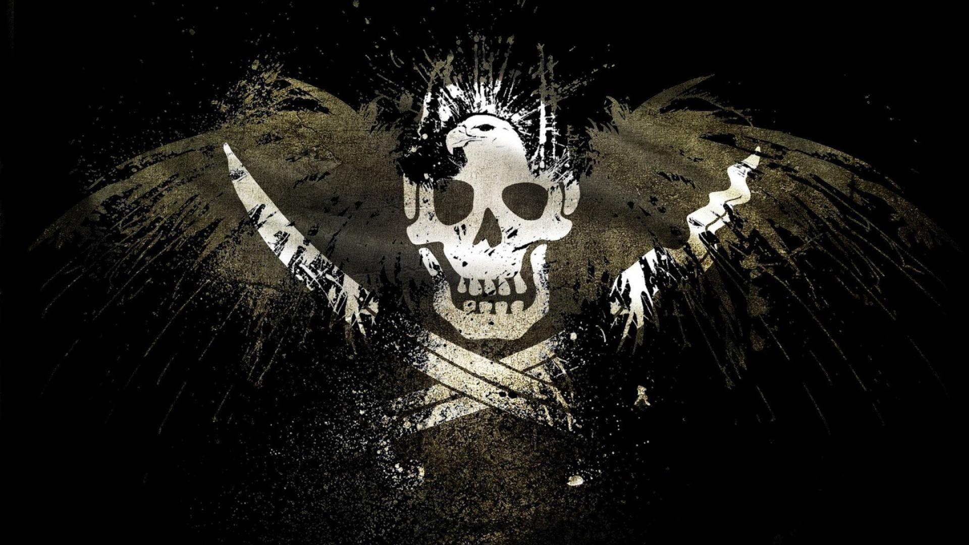 1920x1080 Pirate Flag Wallpaper
