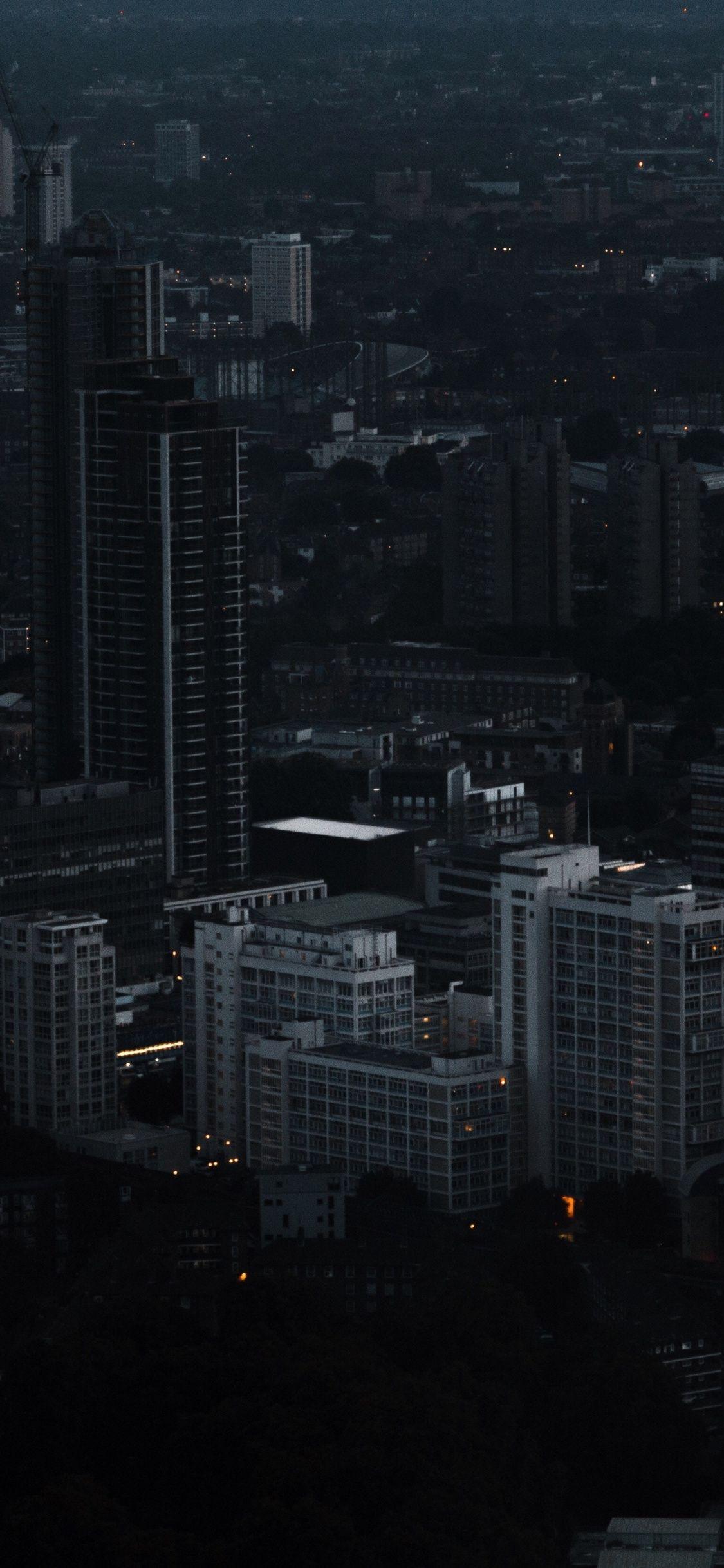1125x2436 Download 1125x2436 wallpaper london, uk, night, city, buildings