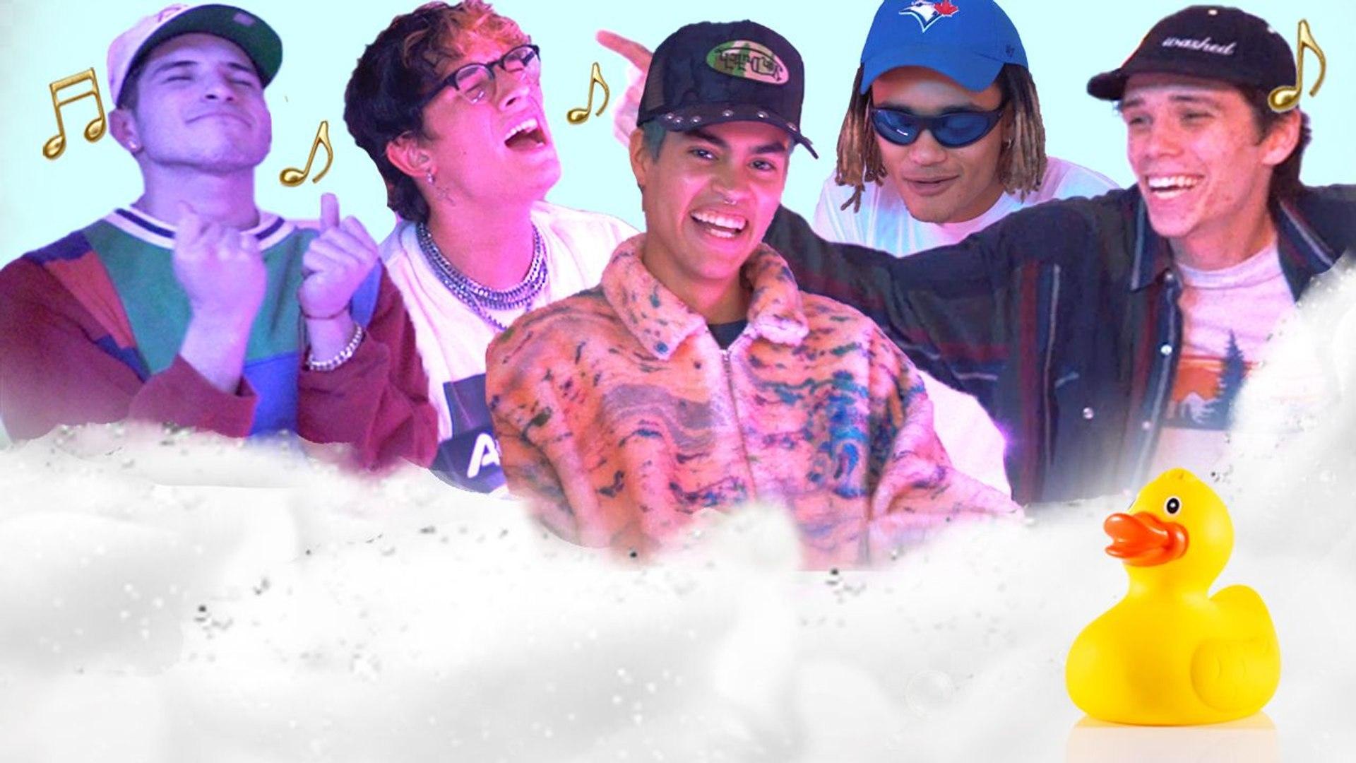1920x1080 PRETTYMUCH Covers Beyoncé in a Private Bathroom Concert!. Singing In The Shower