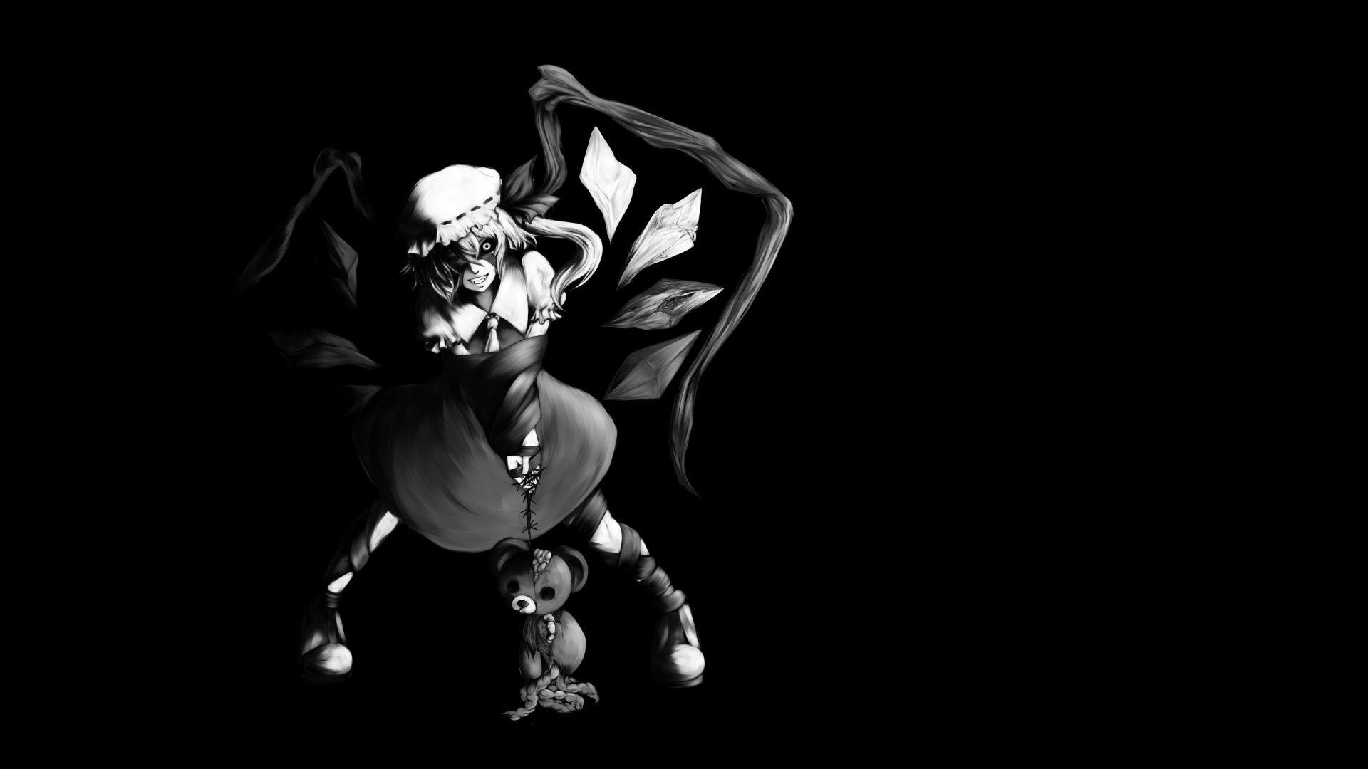 1920x1080 Black Wallpaper Anime