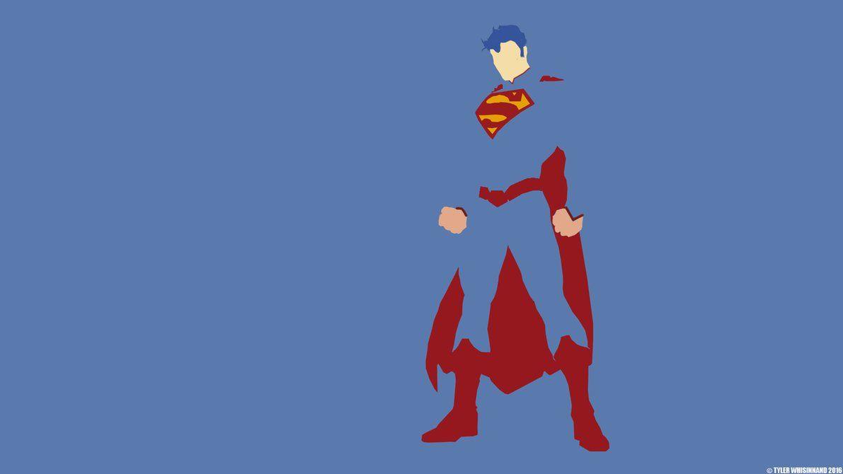 1191x670 Minimalistic Superman Wallpaper. Superman wallpaper, Superman, Wallpaper