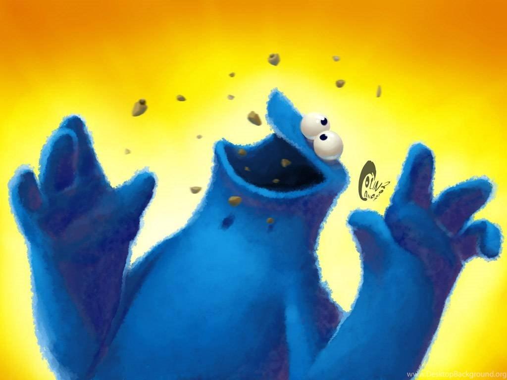 1024x768 Cookie Monster Wallpaper By Penril Wallpaper Desktop Background