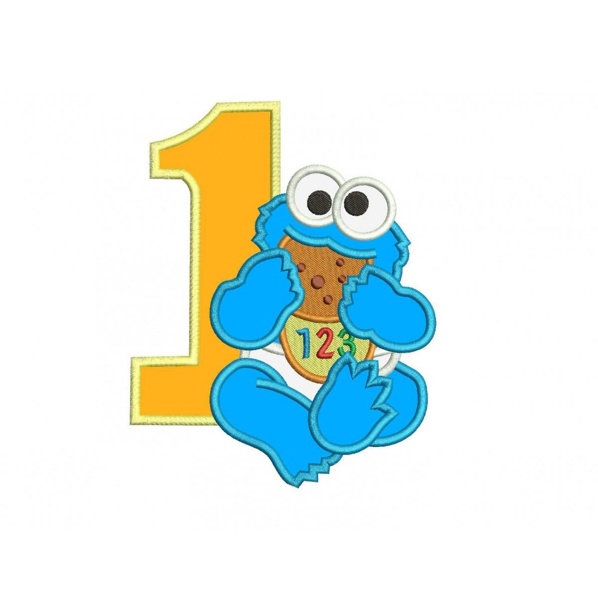 1200x1200 Baby Cookie Monster Cartoon