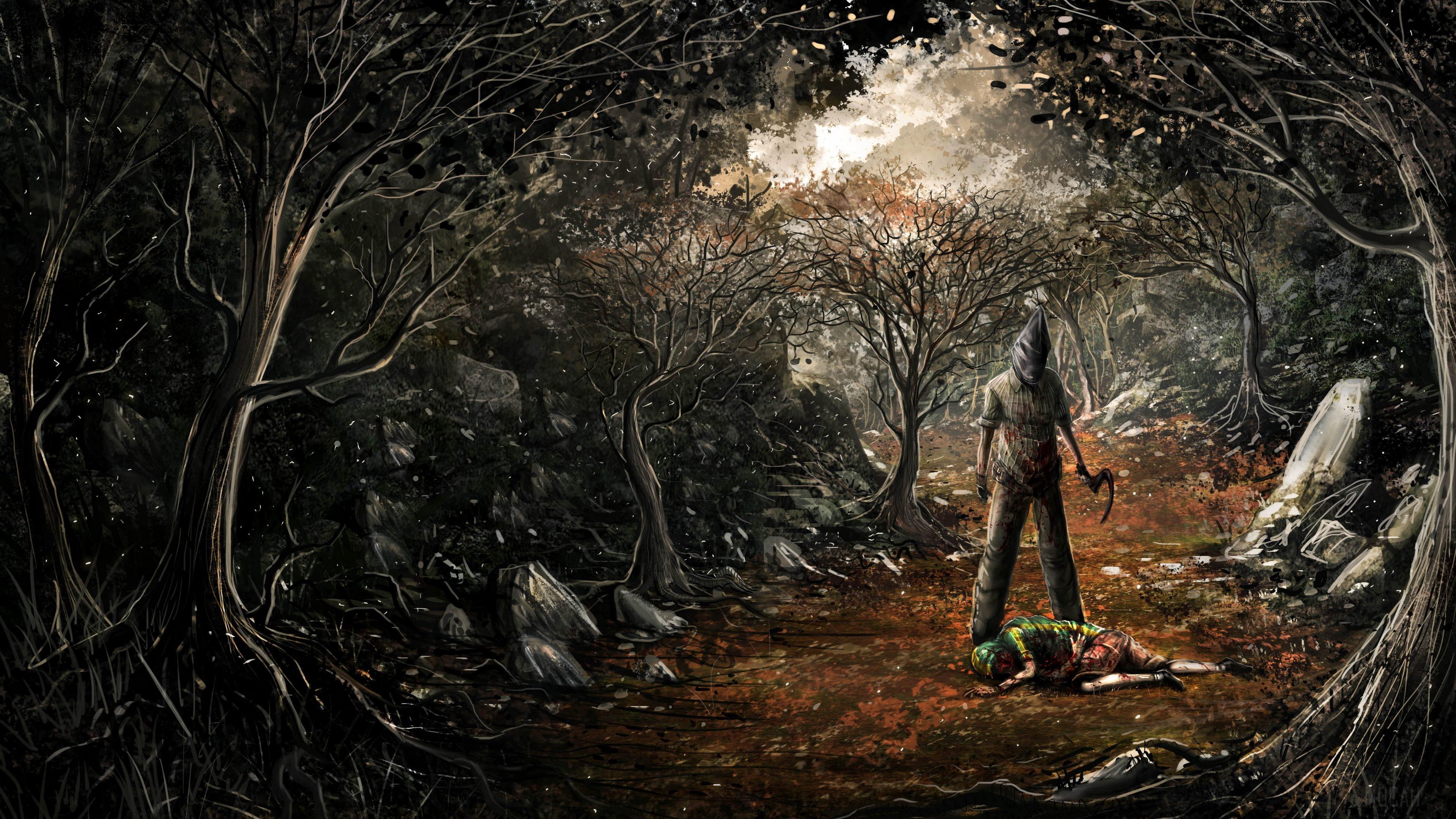 3840x2160 spooky HD wallpaper, Background