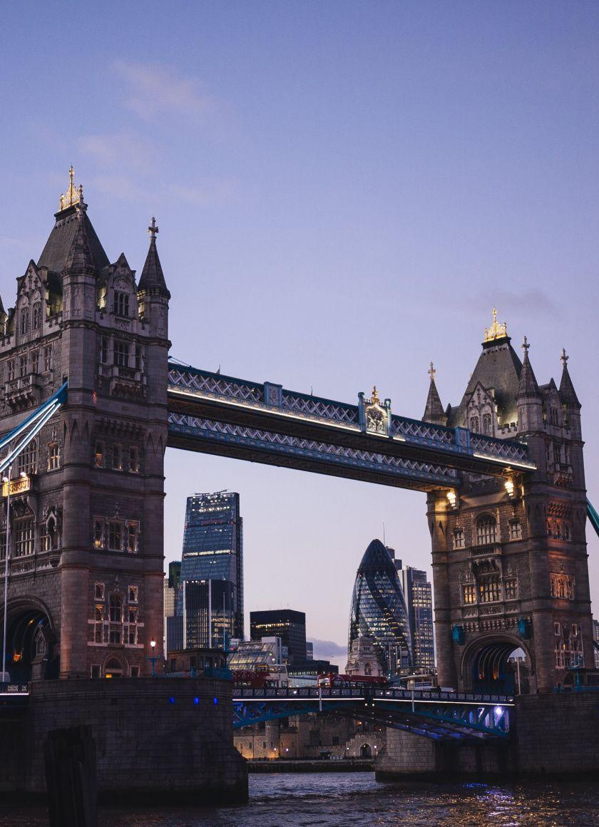 840x1160 Download 840x1160 Wallpaper Tower Bridge, Night, Suspension Bridge