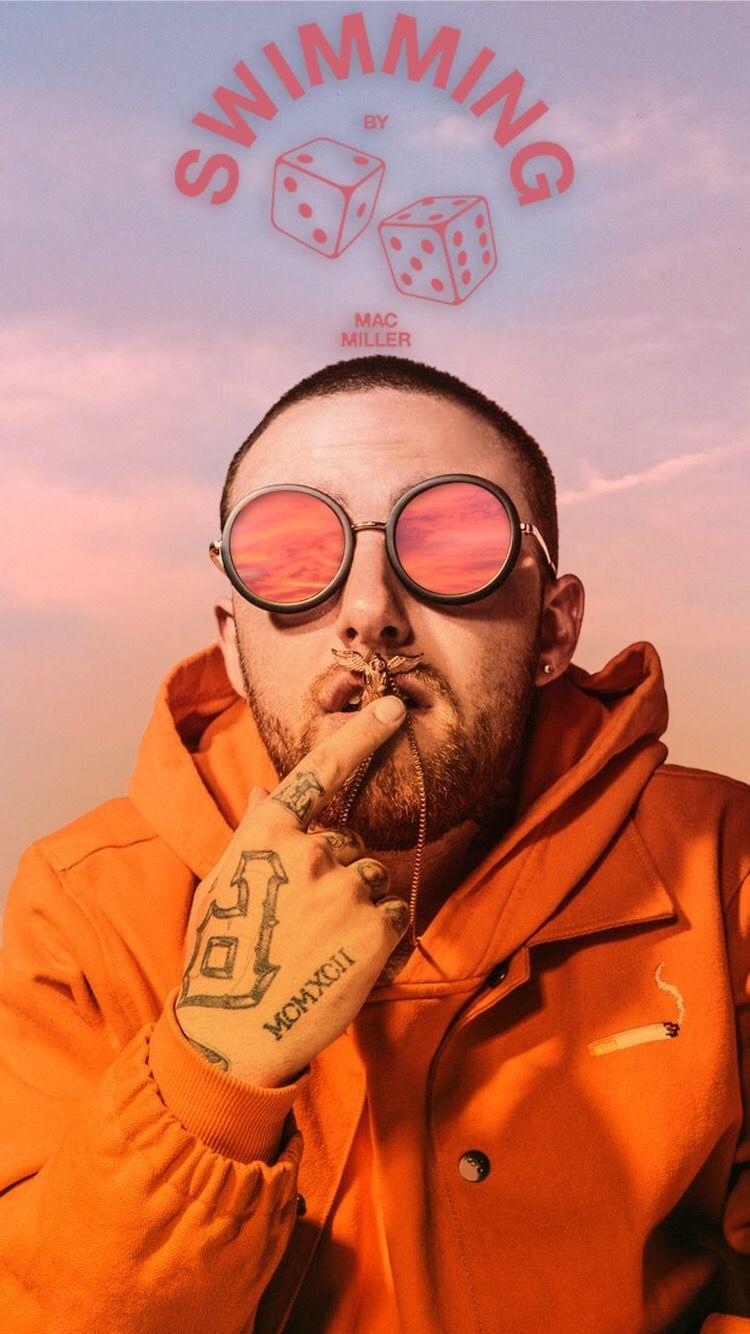 750x1334 Backgraund Mac Miller Wallpaper
