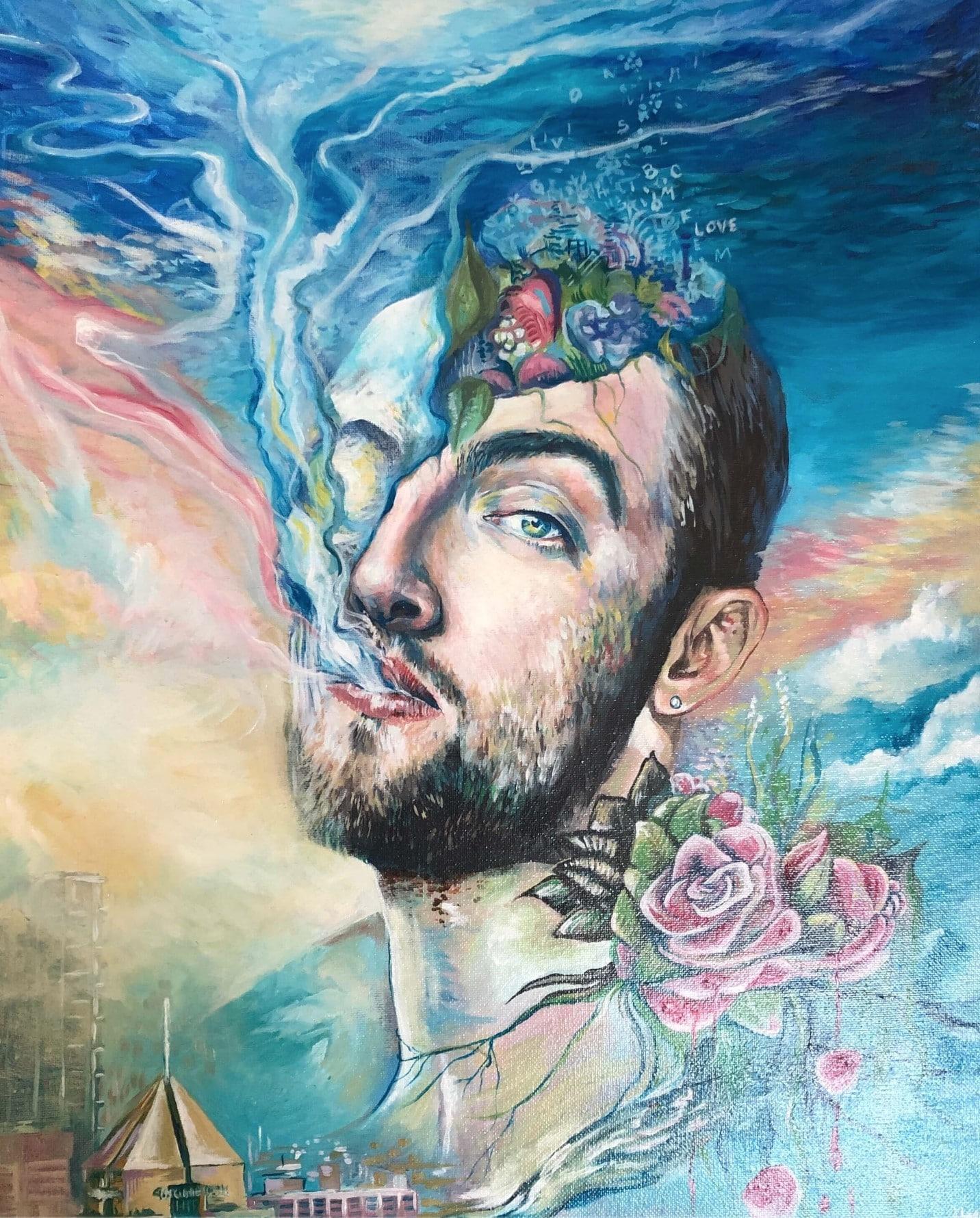 1432x1780 Mac Miller RIP Wallpaper Free HD Wallpaper