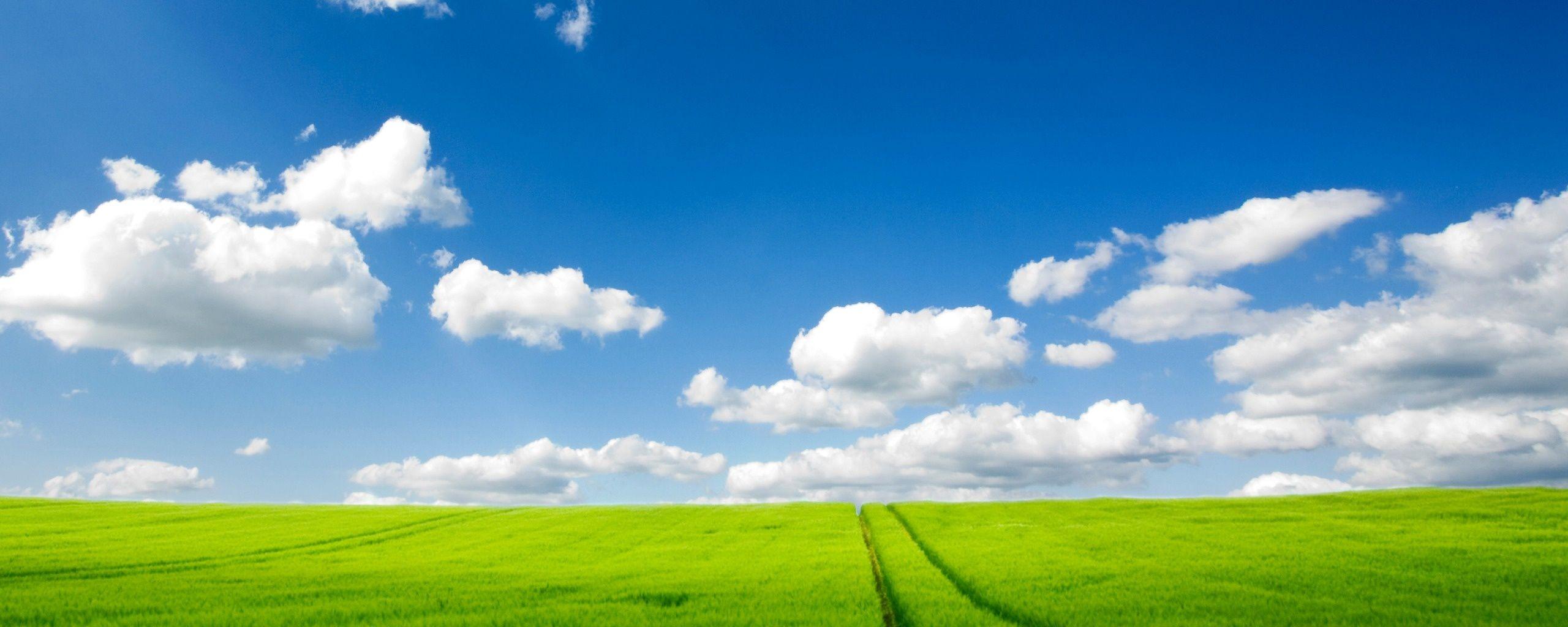 2560x1024 Pure Nature Dual Monitor Wallpaper in jpg format for free download