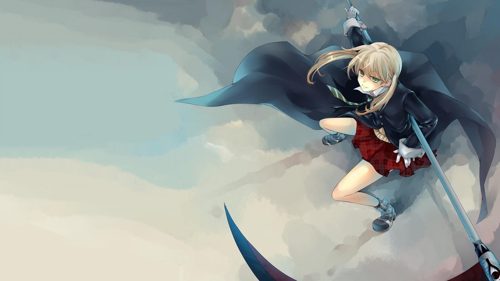 1600x900 #anime girls, #Soul Eater, #anime, #Maka Albarn wallpaper. Mocah HD Wallpaper