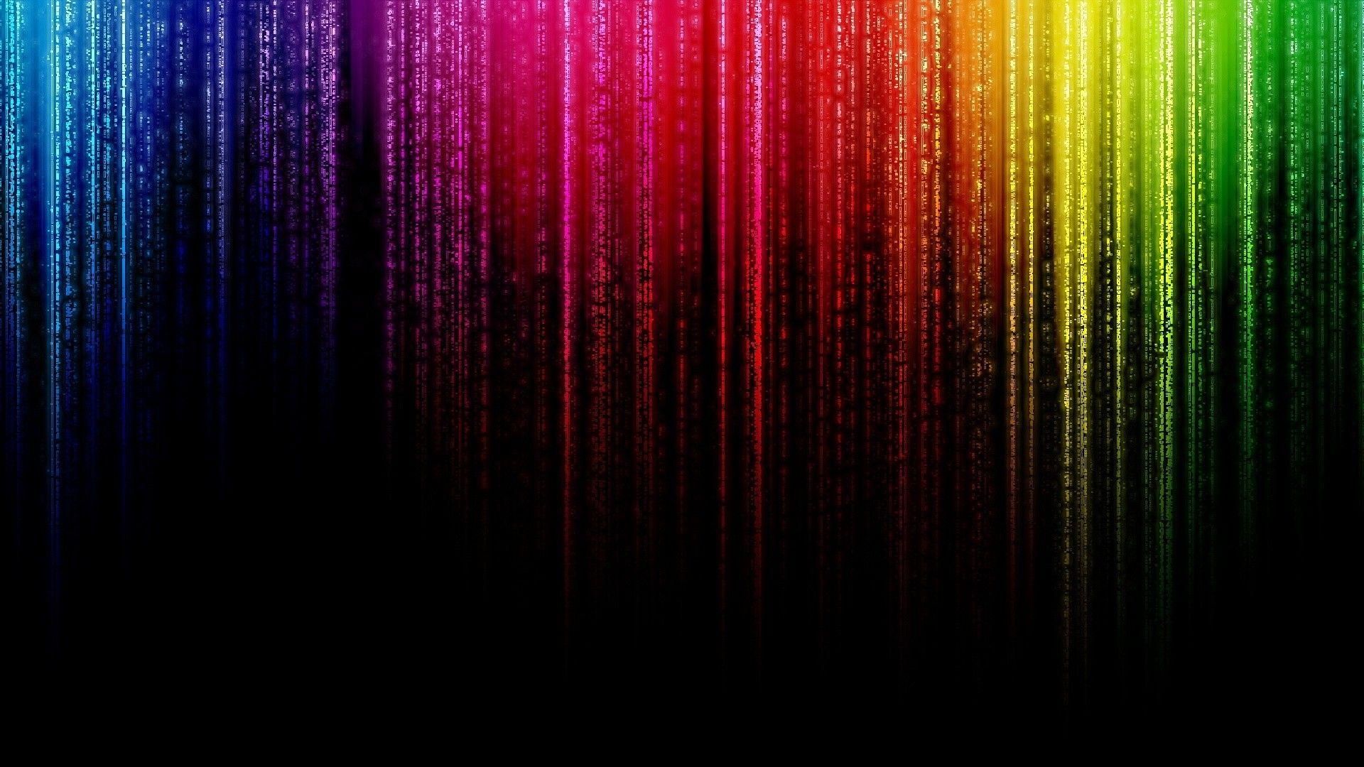 Rainbow program code and HD wallpaper