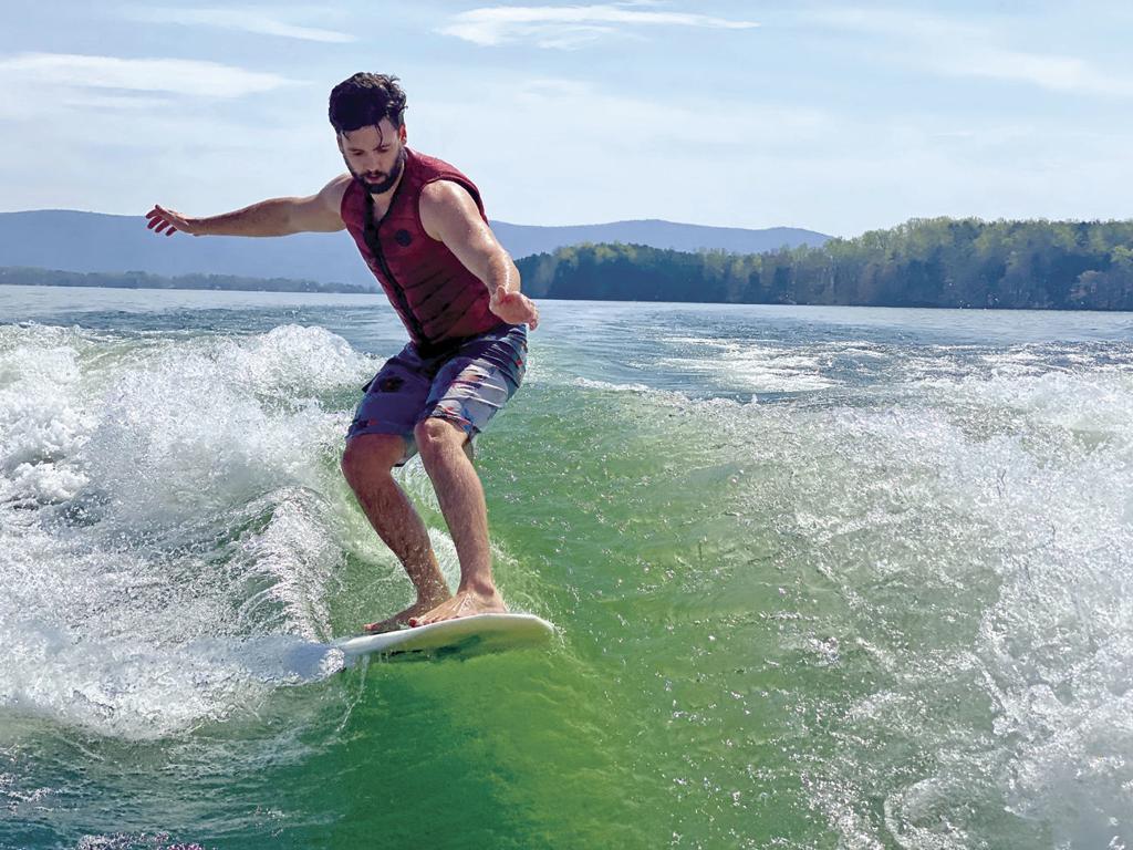 1024x768 Surf's up at Smith Mountain Lake, but Virginia legislature is considering restrictions on wakesurfing