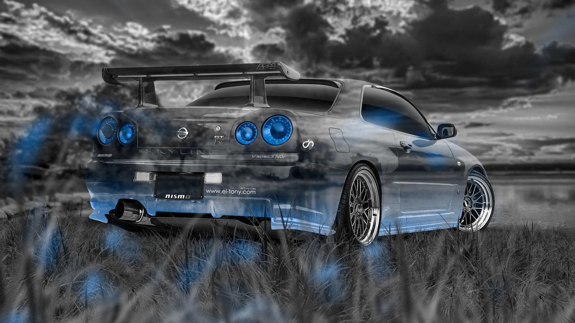 1920x1080 Nissan Skyline Gtr R34 Wallpaper background picture