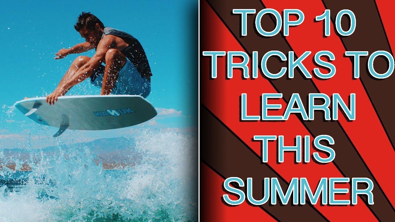 1280x720 Best Wakesurf Tricks To Learn. TOP 10 by Connor Burns Professional Wakesurfer