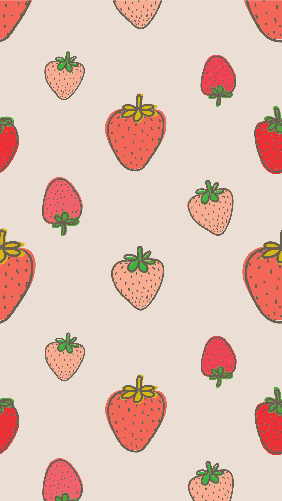 Cute Strawberry iPhone Wallpapers - Top Free Cute Strawberry iPhone ...