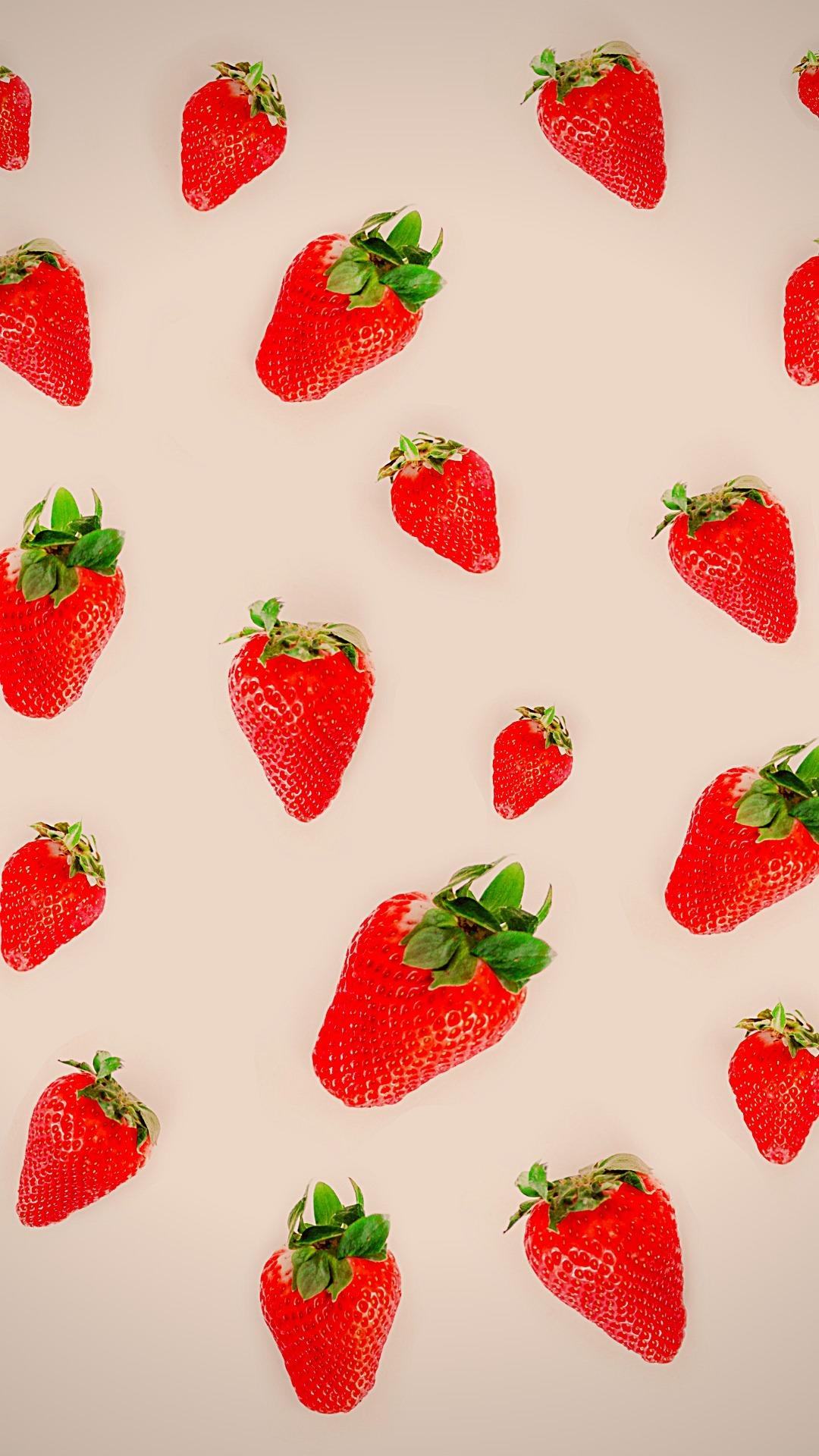Cute Strawberry iPhone Wallpapers - Top Free Cute Strawberry iPhone ...