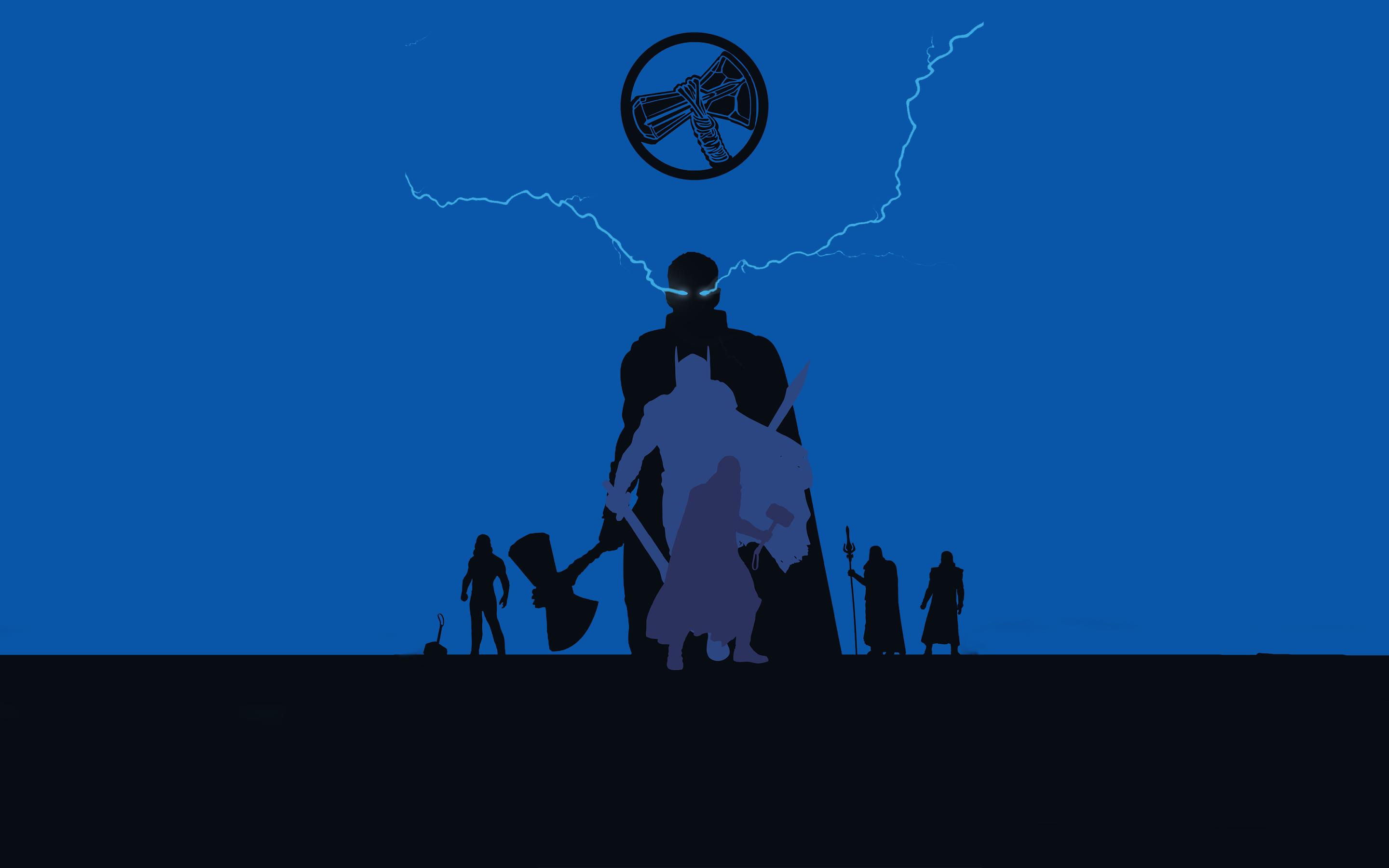 2880x1800 Thor Avengers Minimal 4K Macbook Pro Retina Wallpaper, HD Minimalist 4K Wallpaper, Image, Photo and Background