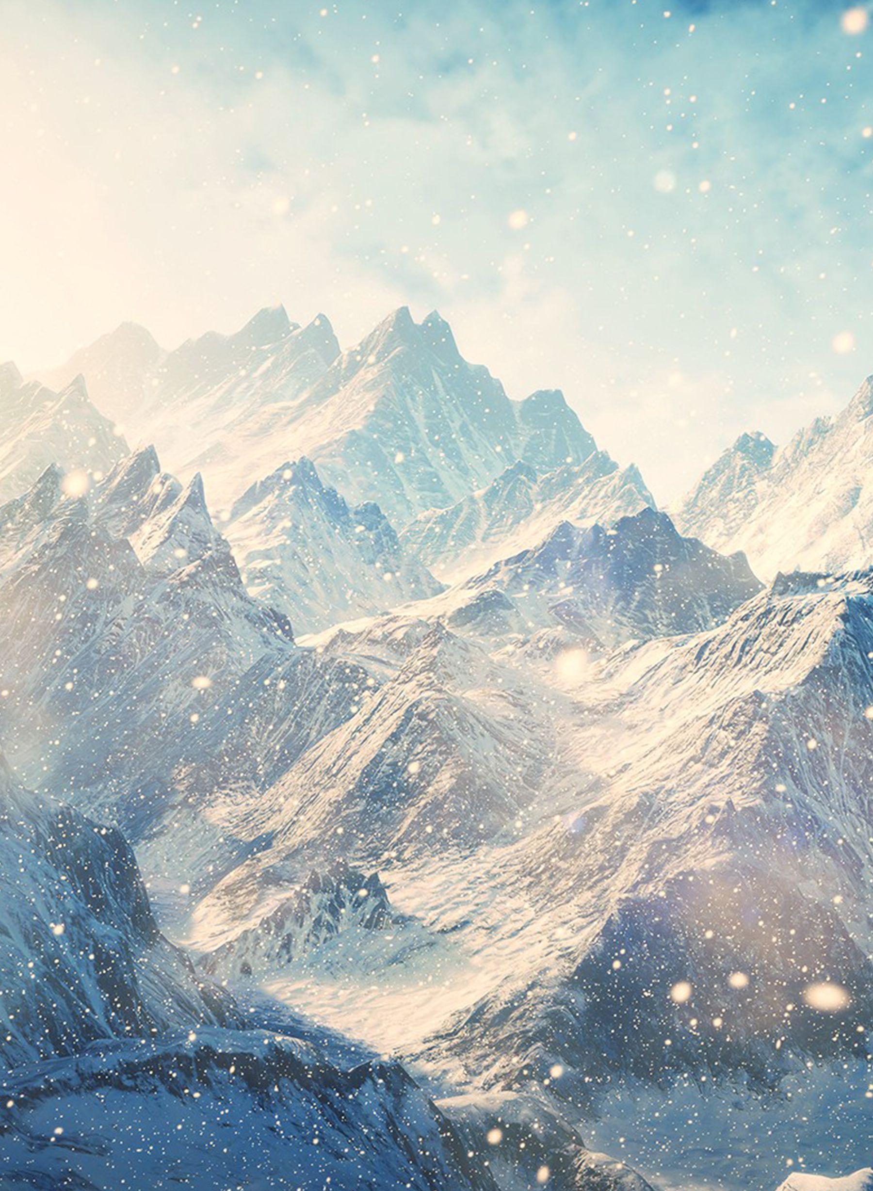 1800x2456 White Mountain Wallpaper