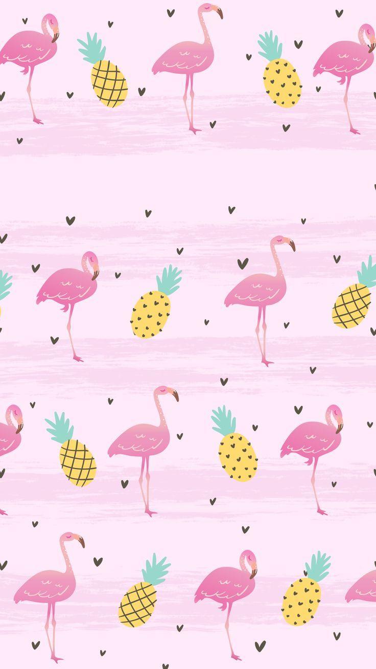 736x1308 Flamingo Wallpaper