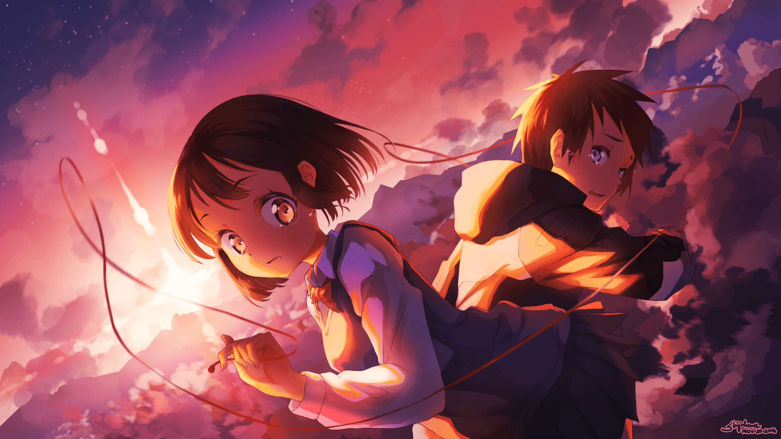 2560x1440 Kimi no Na wa. (Your Name.) Wallpaper Anime Image Board