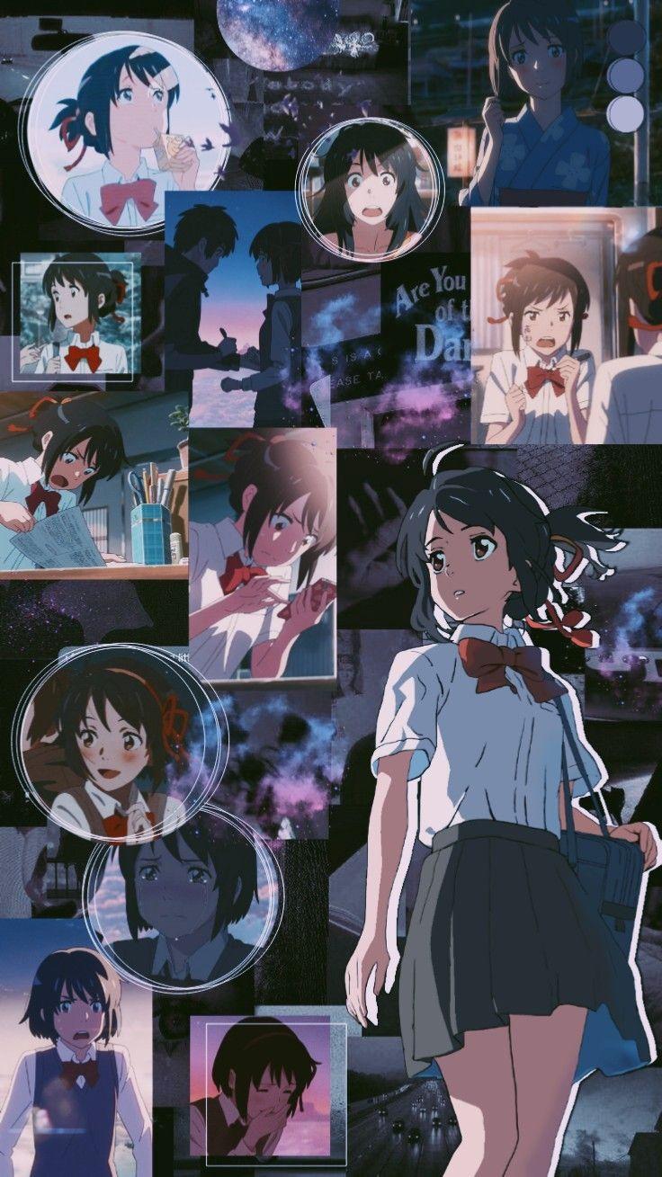 736x1309 Mitsuha Miyamizu wallpaper Kimi no na wa. Your name anime, Anime background, Anime wallpaper