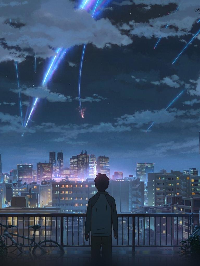 768x1024 Free download Your Name Anime Wallpaper Top Your Name Anime Background [1242x2208] for your Desktop, Mobile & Tablet. Explore Anime 4k Your Name Wallpaper. Anime 4k Your Name Wallpaper