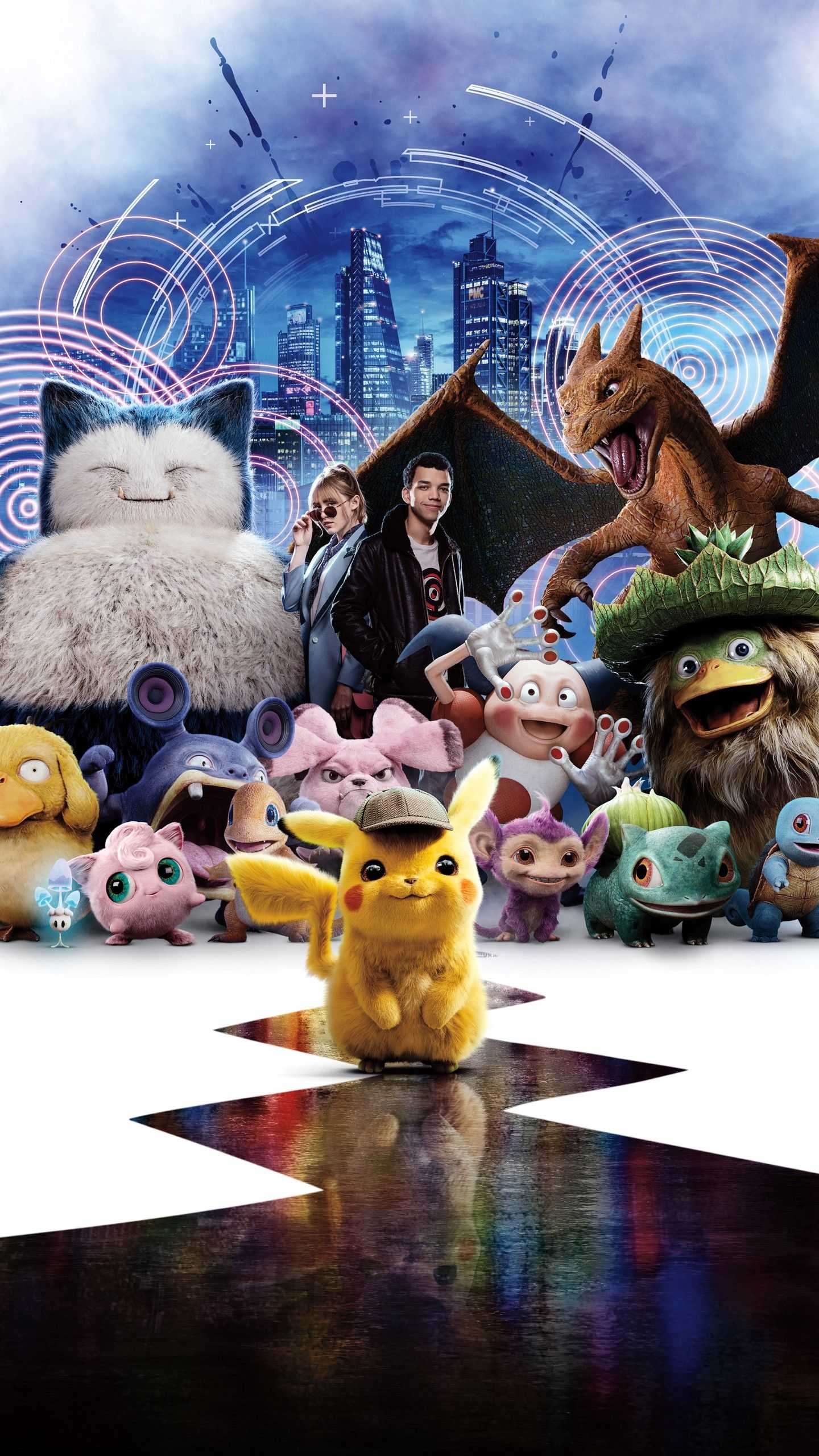 1440x2560 Pikachu Wallpaper