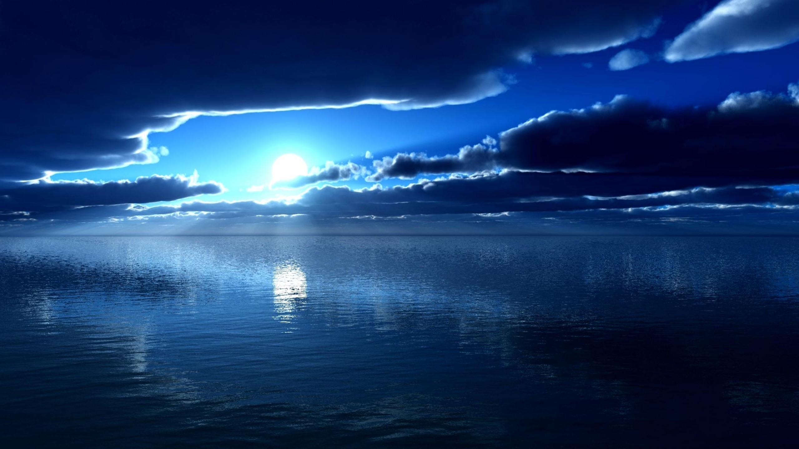 2560x1440 Blue Sky Wallpaper Background